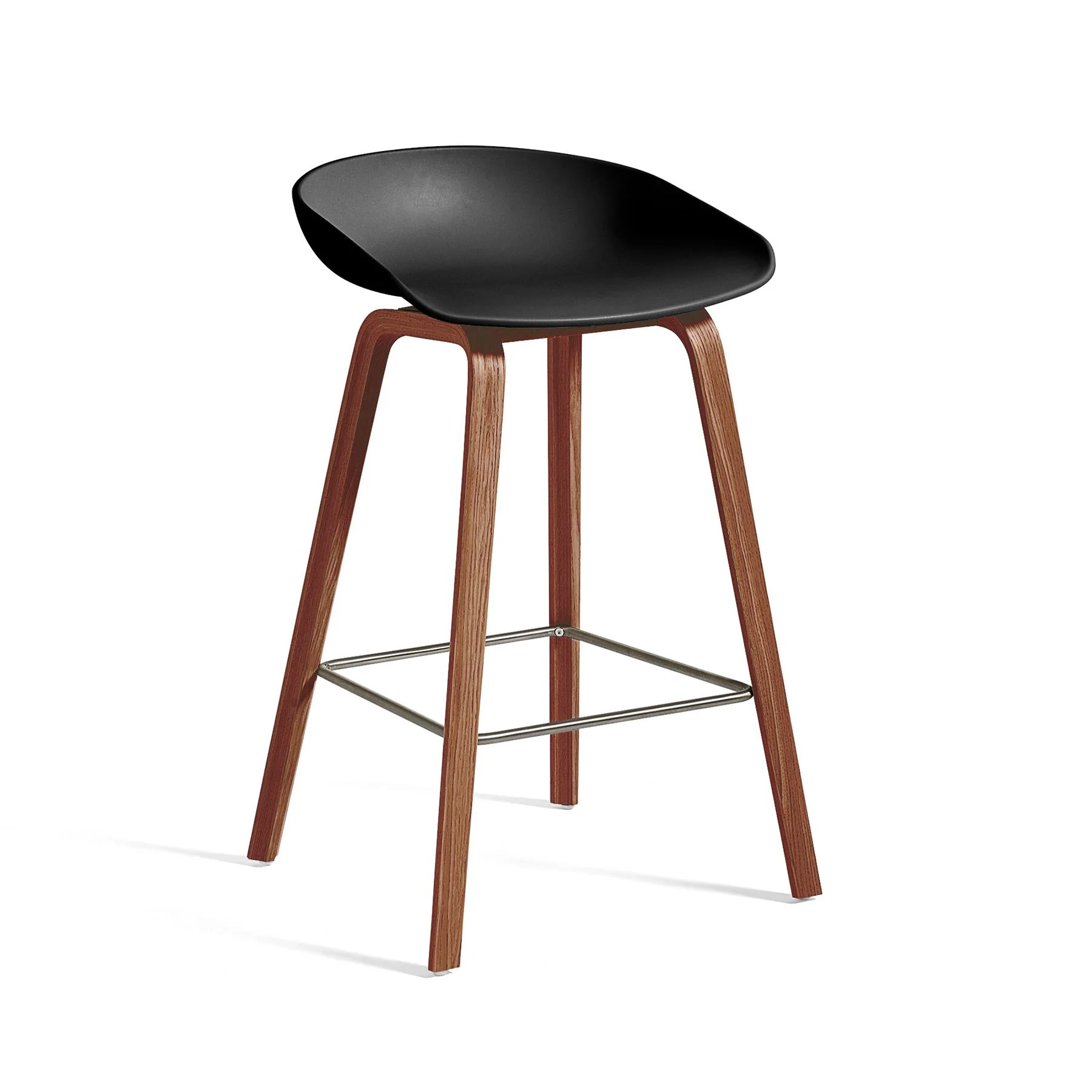 HAY About a Stool 32 Felt Gliders Breakfast Bar Stool - Image 22