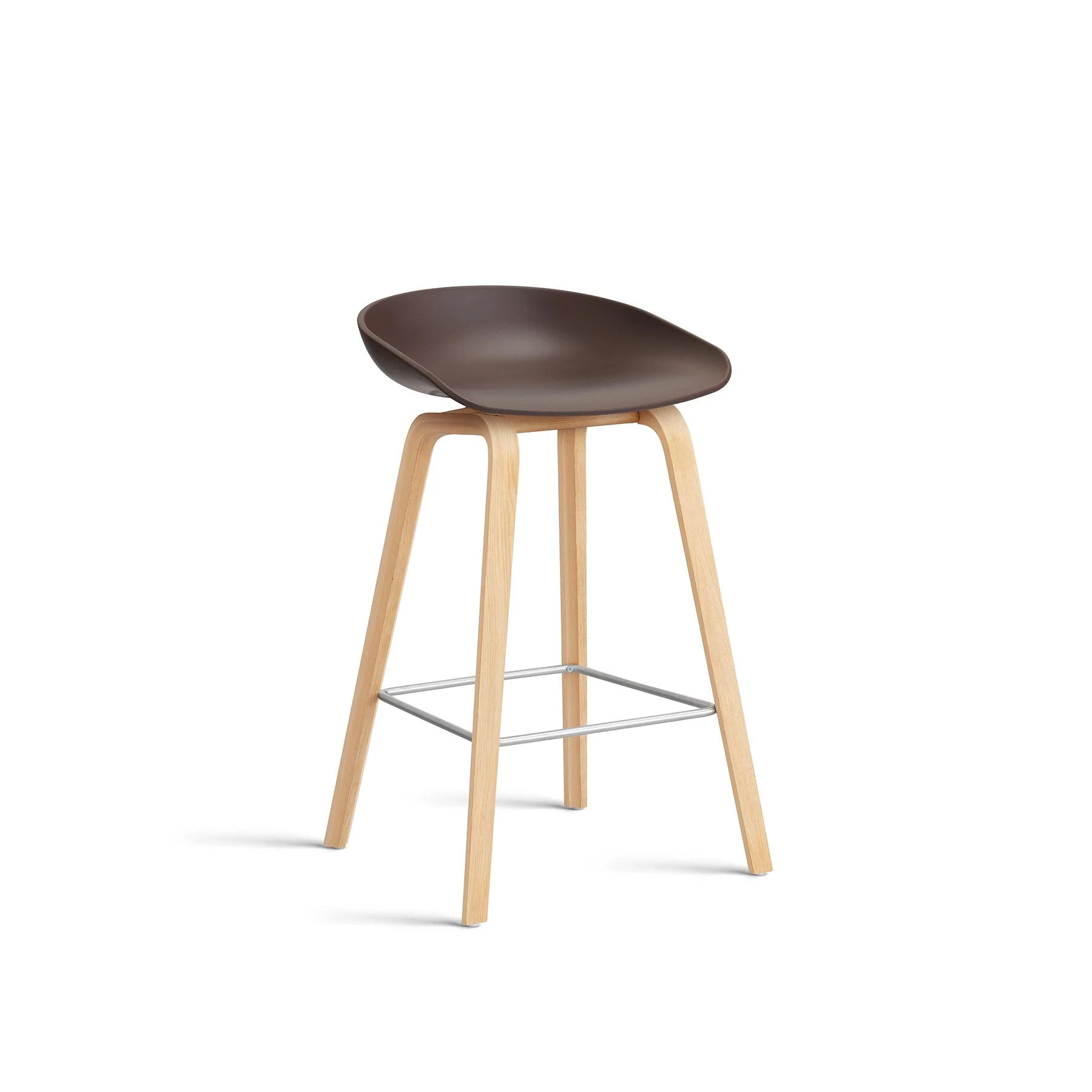 HAY About a Stool 32 Felt Gliders Breakfast Bar Stool - Image 36