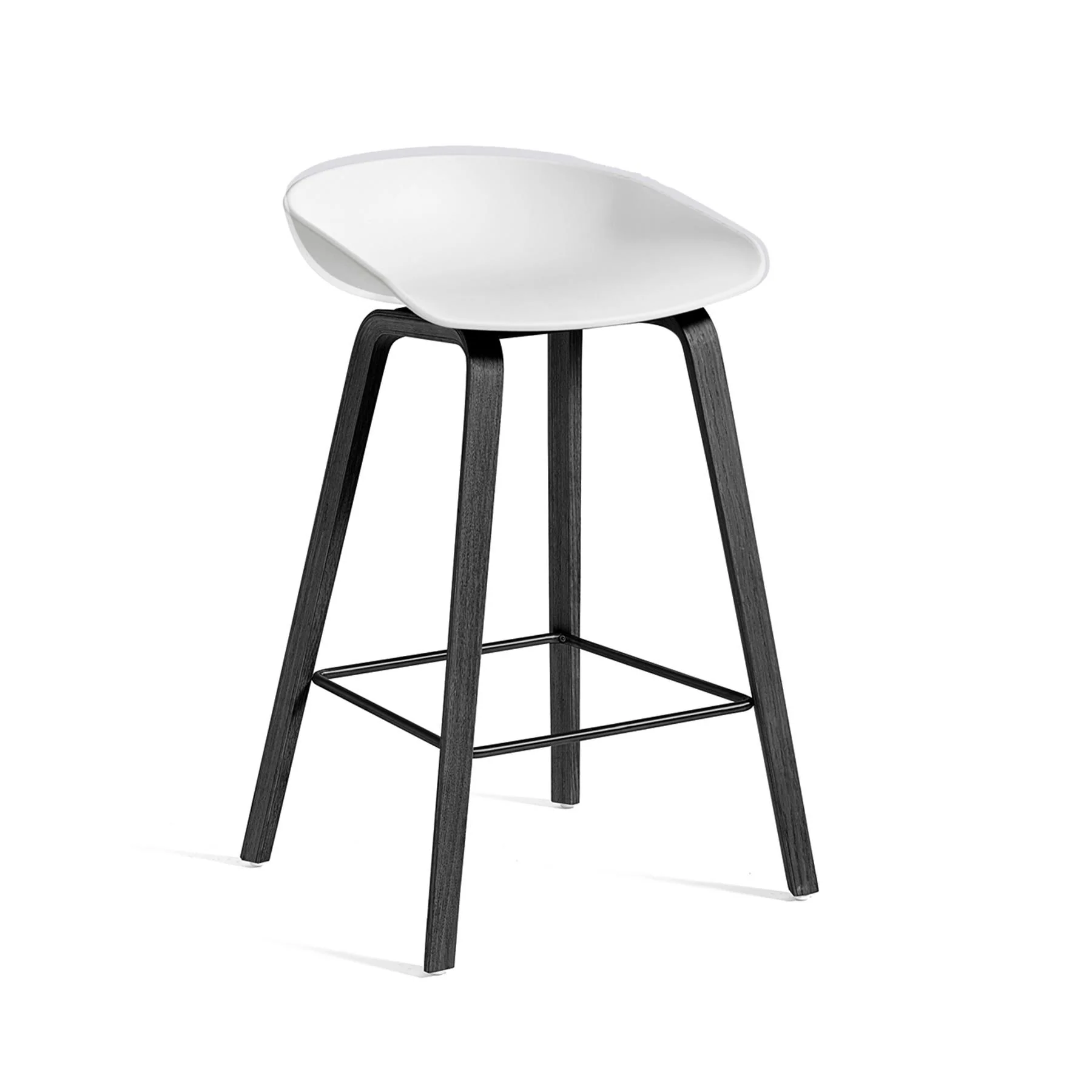 HAY About a Stool 32 Felt Gliders Breakfast Bar Stool - Image 37