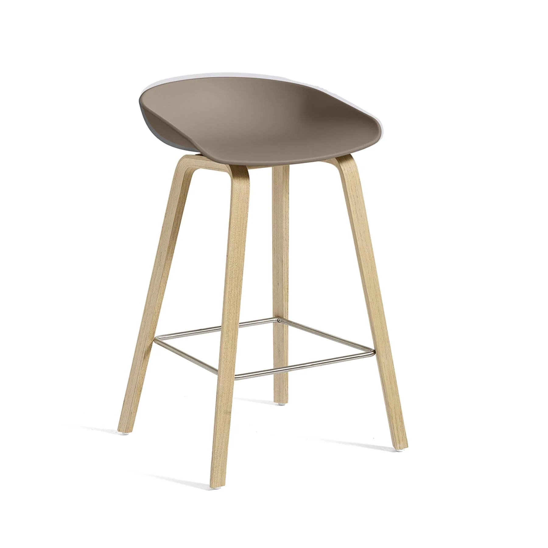 HAY About a Stool 32 Felt Gliders Breakfast Bar Stool - Image 5