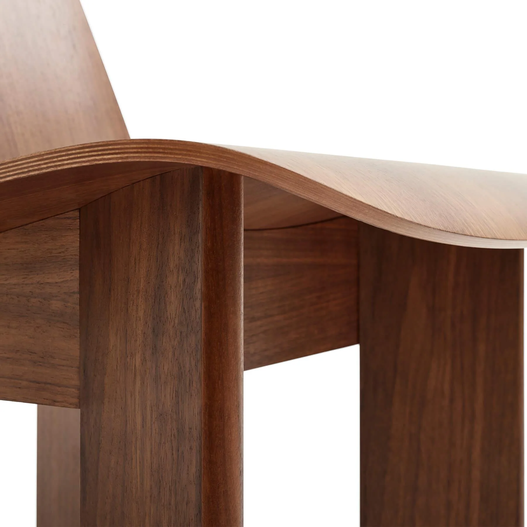 HAY Chisel Lounge Chair Unupholstered - Image 4
