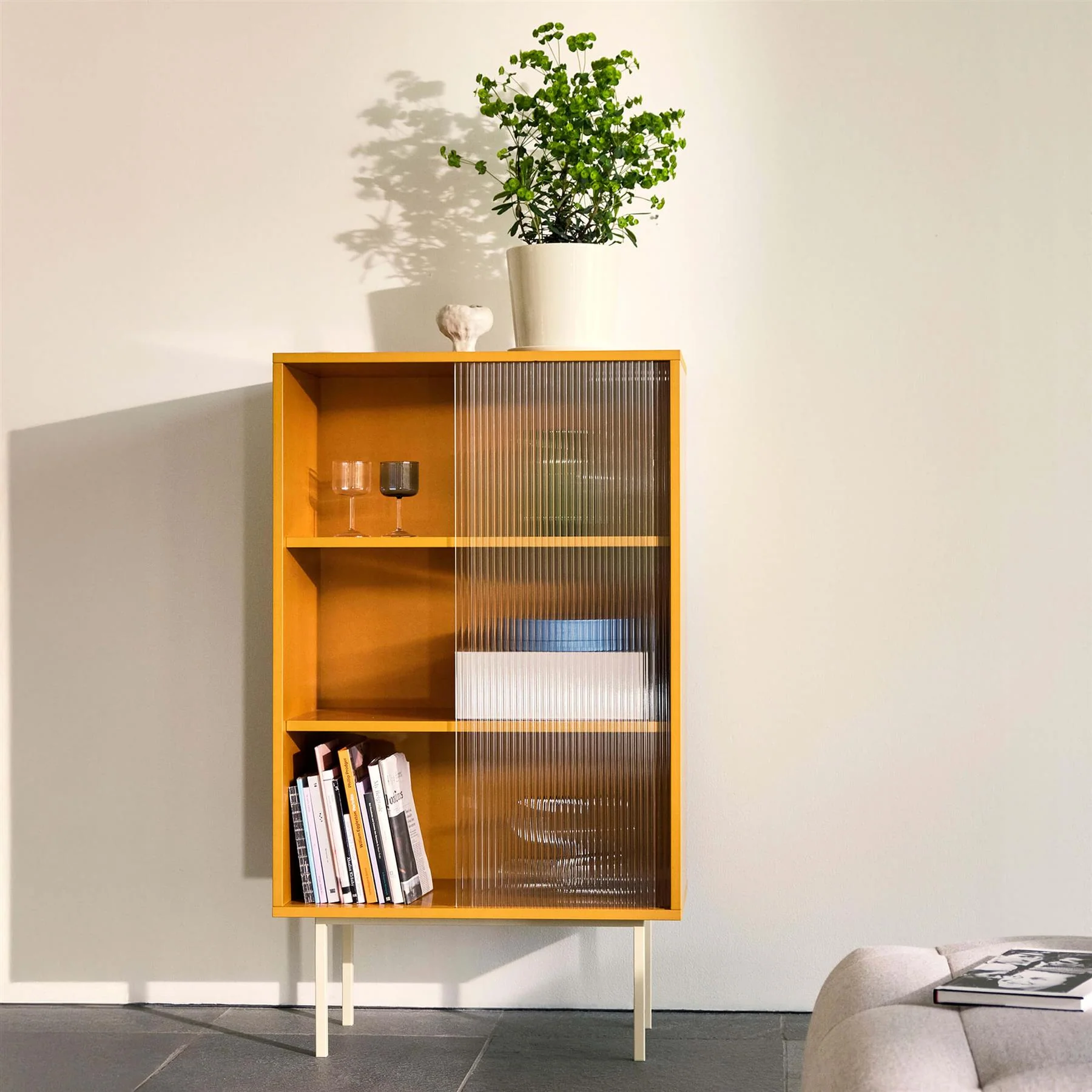 HAY Colour Tall Cabinet with Glass Doors - Image 4