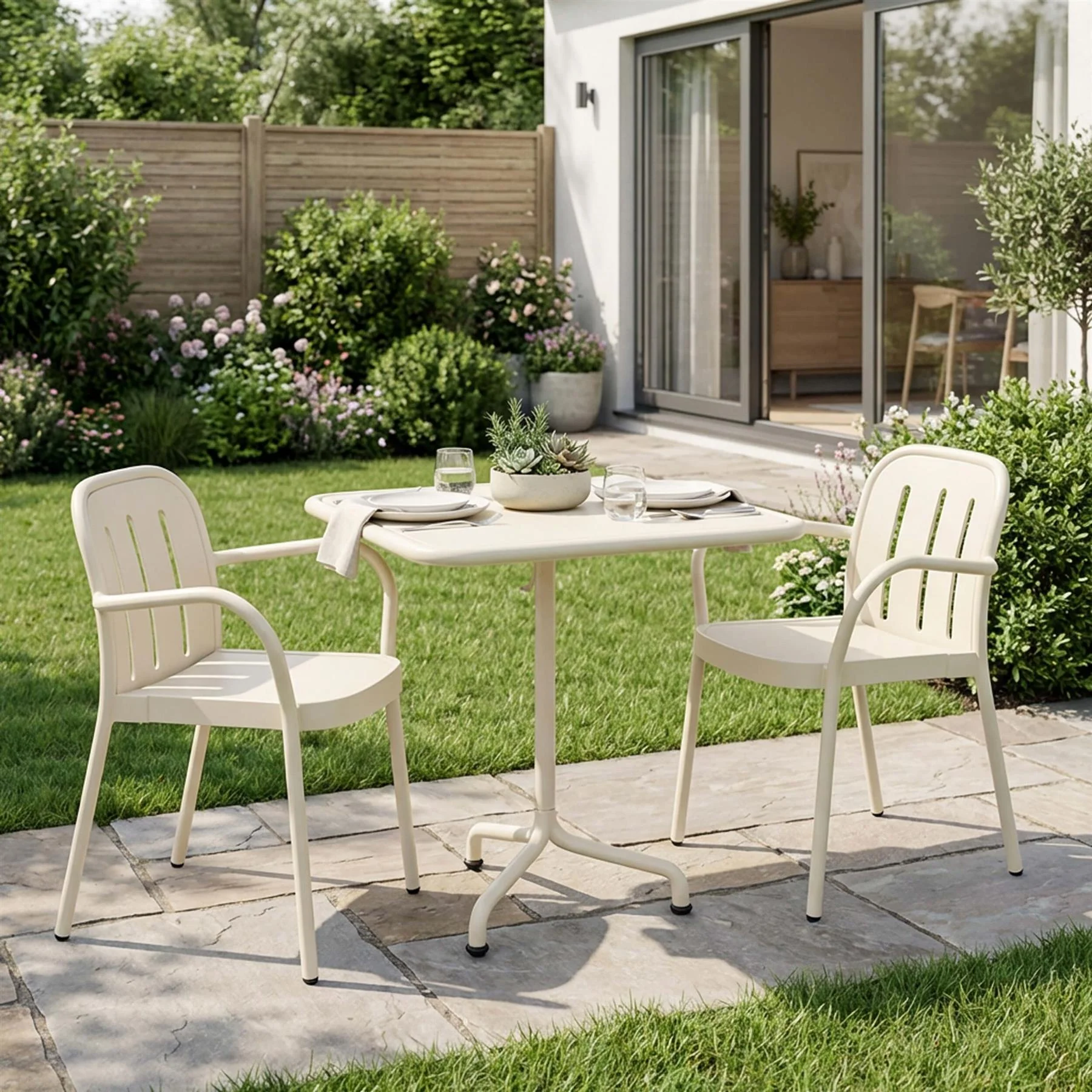 HAY Deville Balcony Furniture Set - Curated by Holloways of Ludlow - Image 3