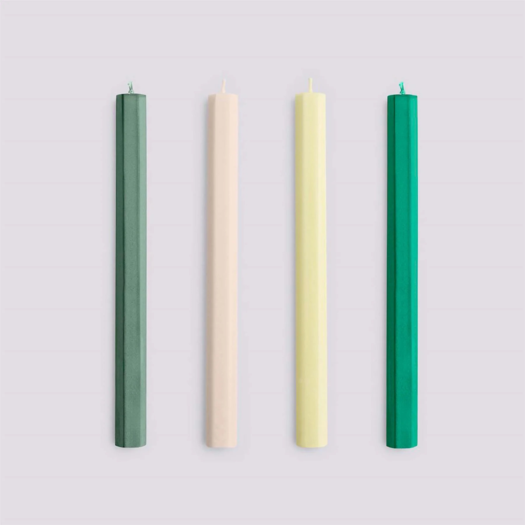 HAY Hexagon Candle, Set of 4 - Image 5