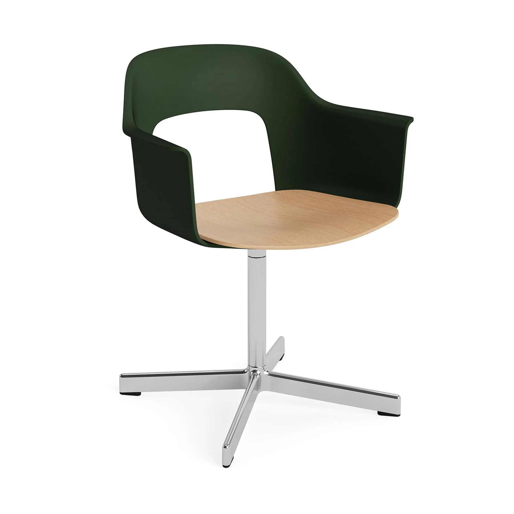 HAY Layout Armchair 232 with 4 Star Swivel Base - Image 33
