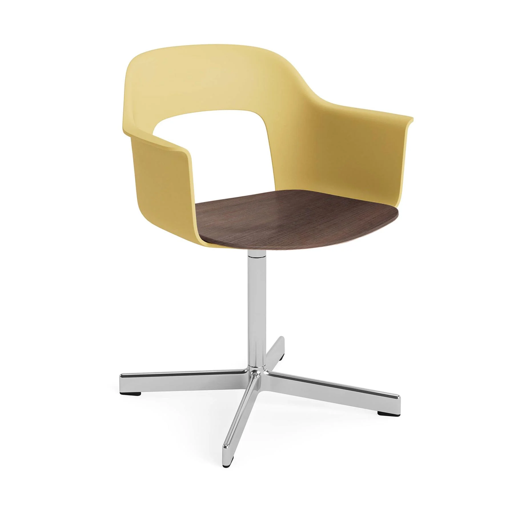 HAY Layout Armchair 232 with 4 Star Swivel Base - Image 48
