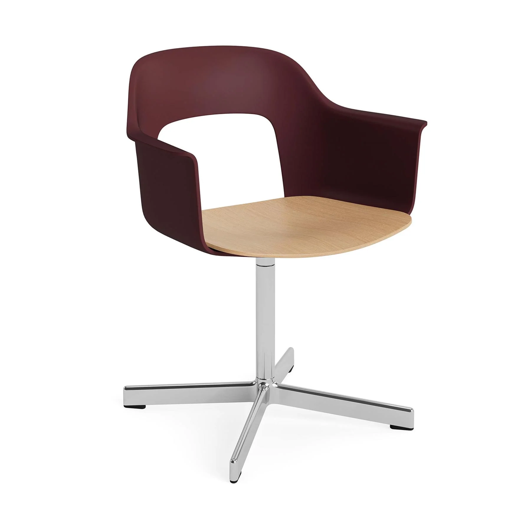 HAY Layout Armchair 232 with 4 Star Swivel Base - Image 50