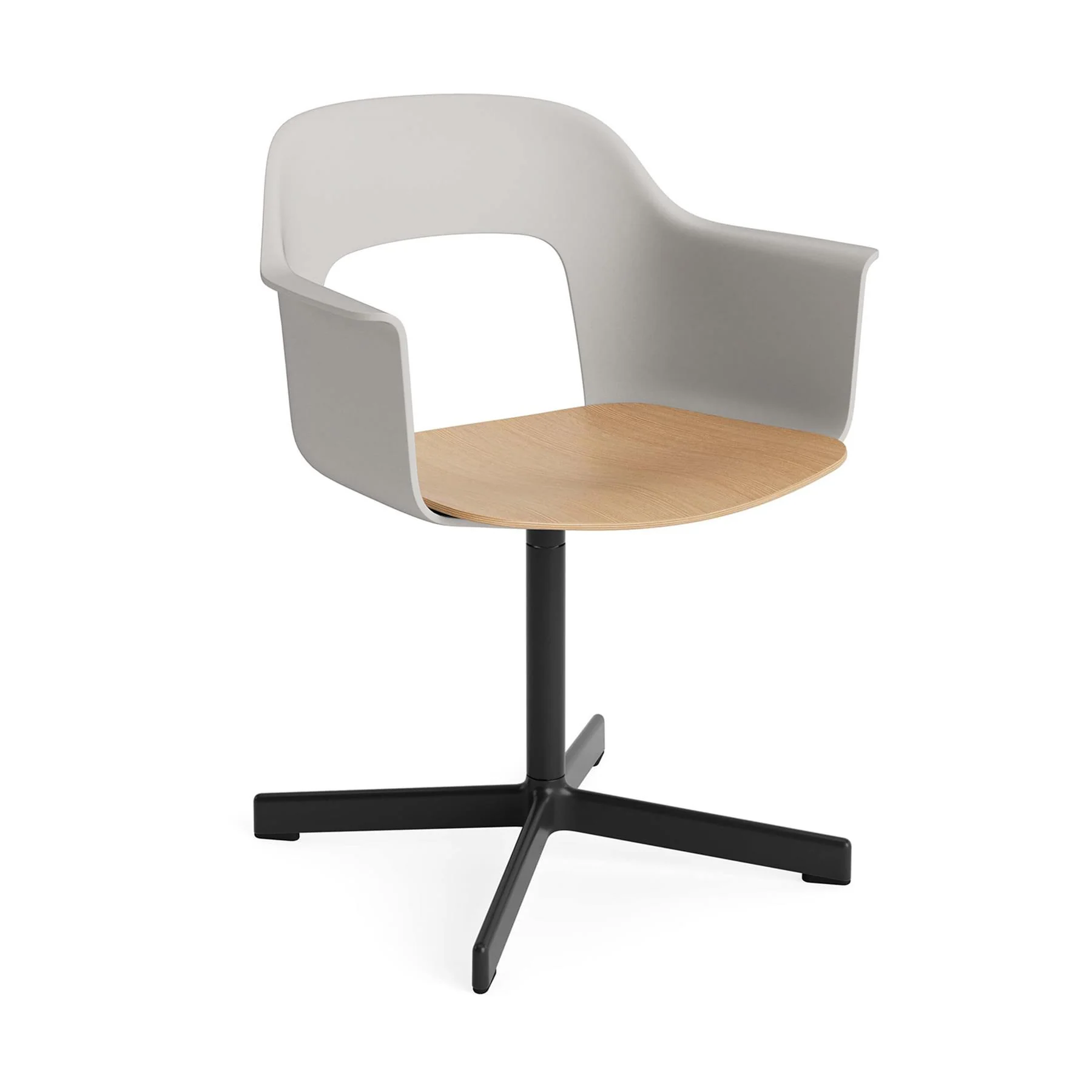 HAY Layout Armchair 232 with 4 Star Swivel Base - Image 57