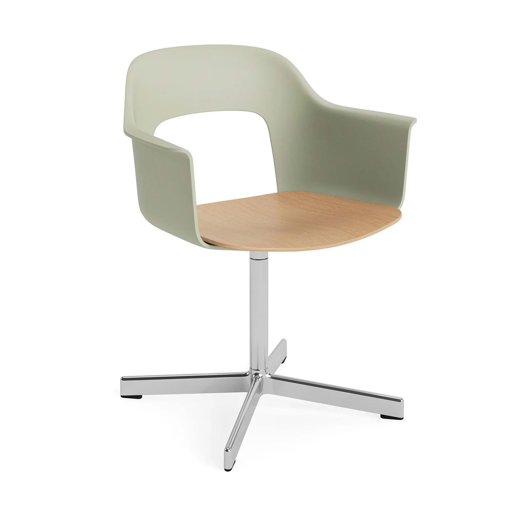 HAY Layout Armchair 232 with 4 Star Swivel Base - Image 68