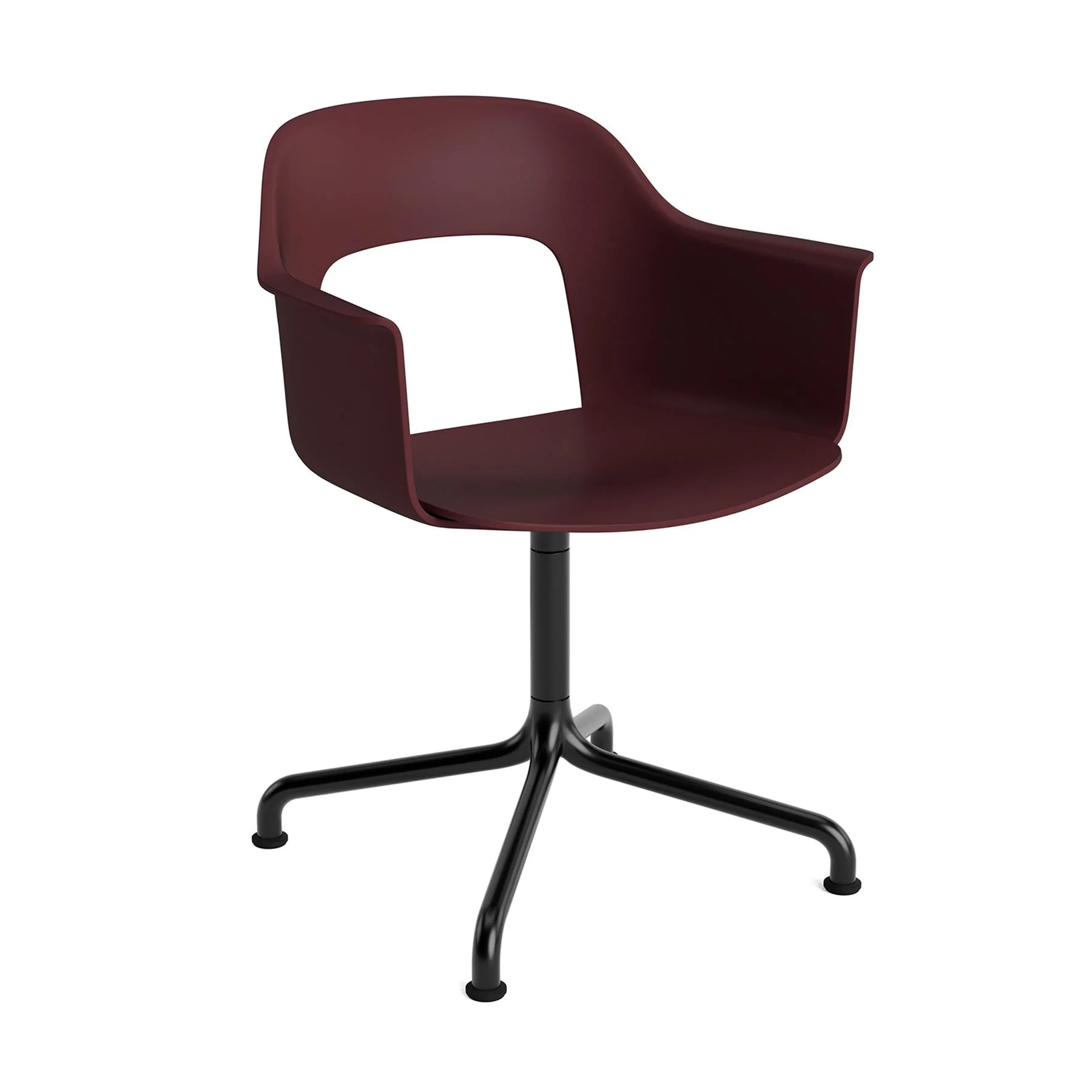 HAY Layout Armchair 251 with 4 Star Swivel Arc Base - Image 11