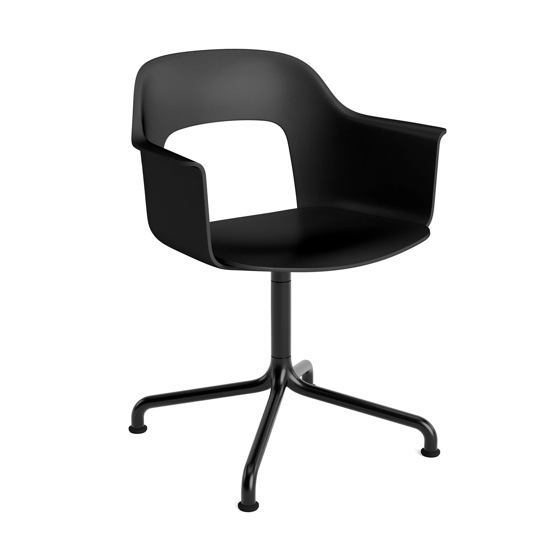 HAY Layout Armchair 251 with 4 Star Swivel Arc Base - Image 5
