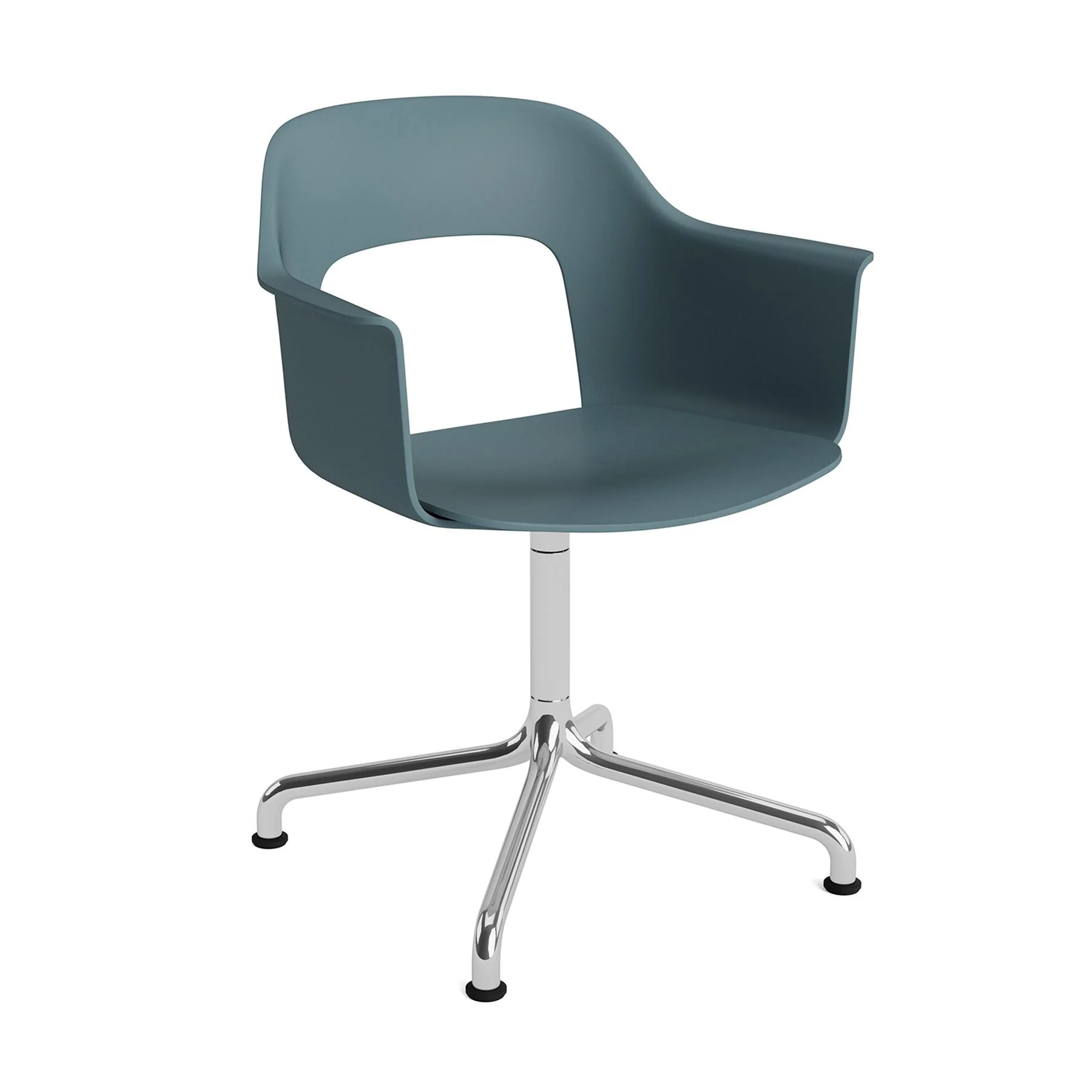 HAY Layout Armchair 251 with 4 Star Swivel Arc Base - Image 6
