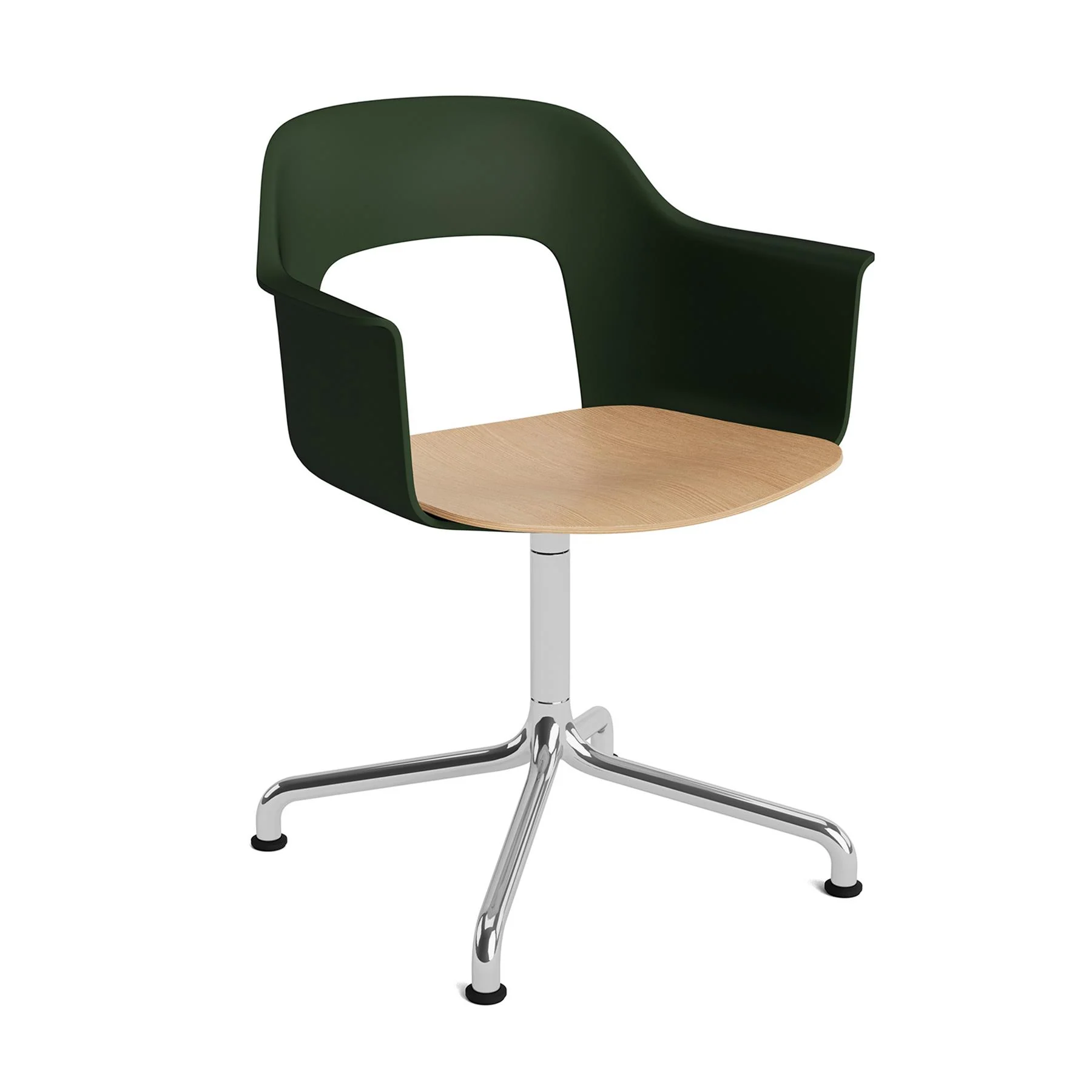 HAY Layout Armchair 252 with 4 Star Swivel Arc Base - Image 18
