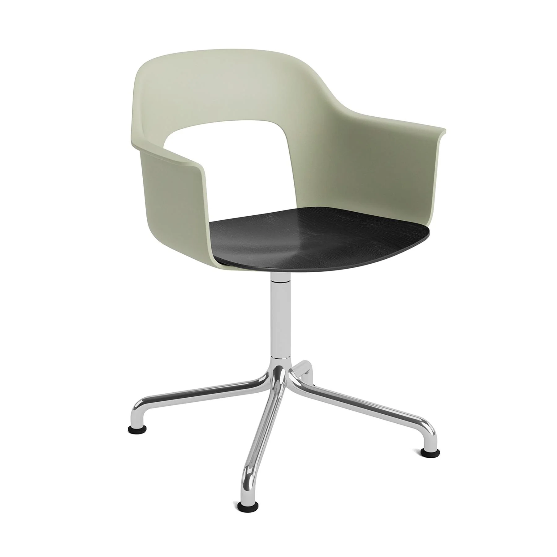 HAY Layout Armchair 252 with 4 Star Swivel Arc Base - Image 21