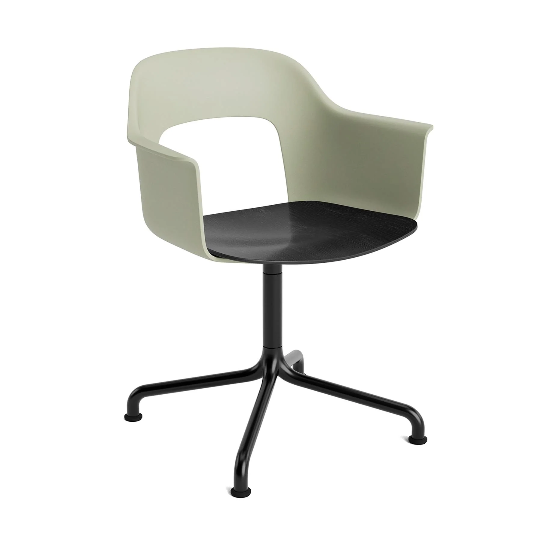 HAY Layout Armchair 252 with 4 Star Swivel Arc Base - Image 24