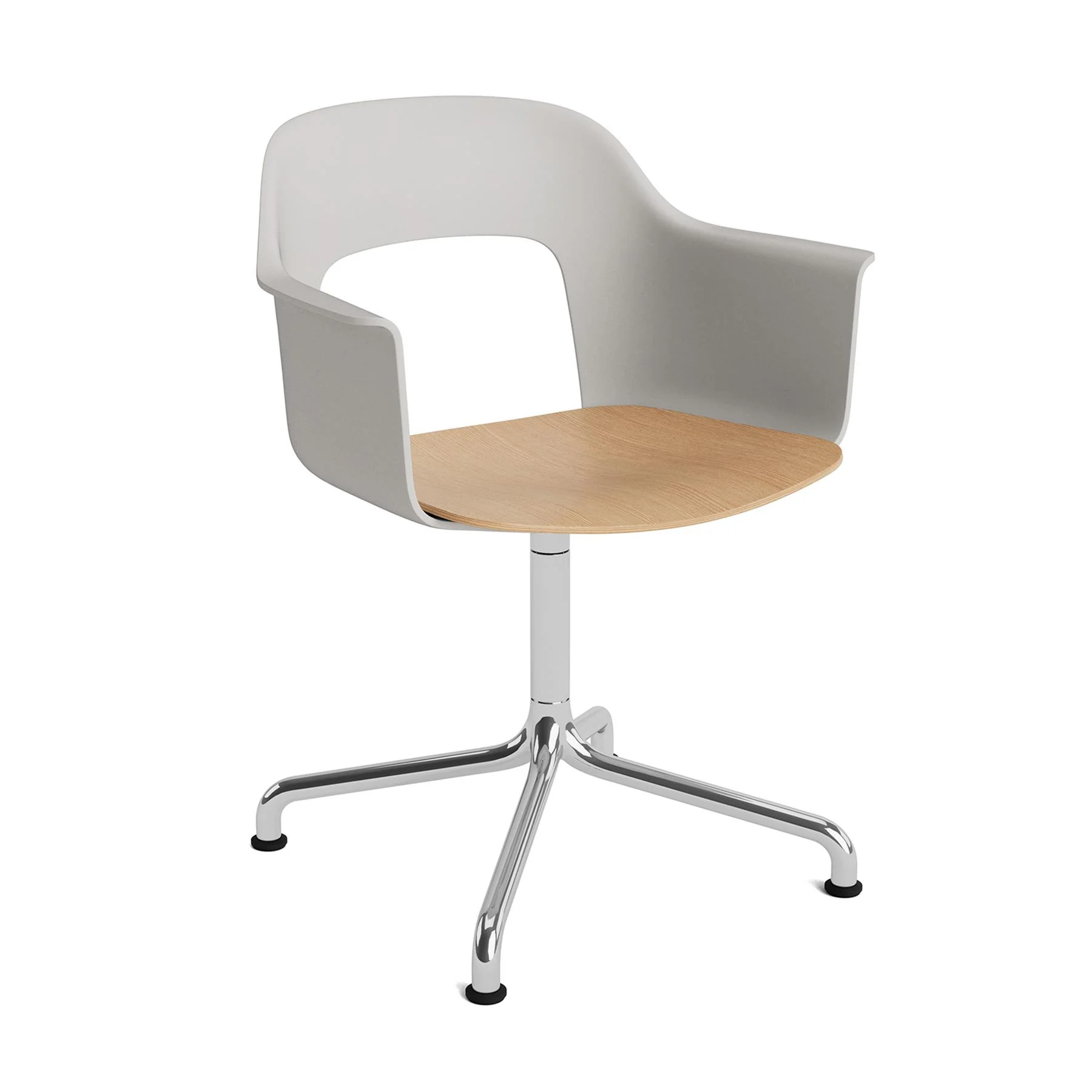 HAY Layout Armchair 252 with 4 Star Swivel Arc Base - Image 25