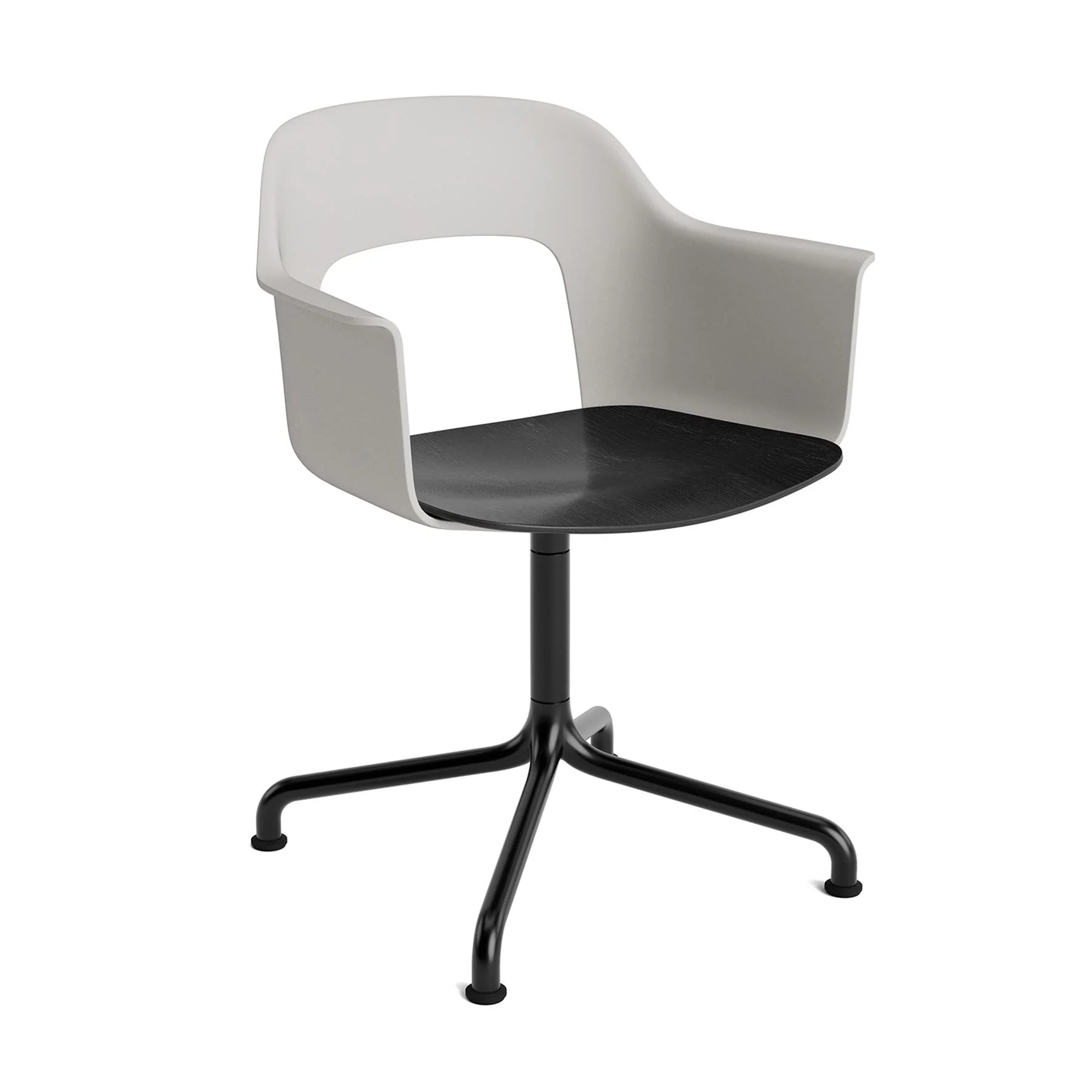 HAY Layout Armchair 252 with 4 Star Swivel Arc Base - Image 27
