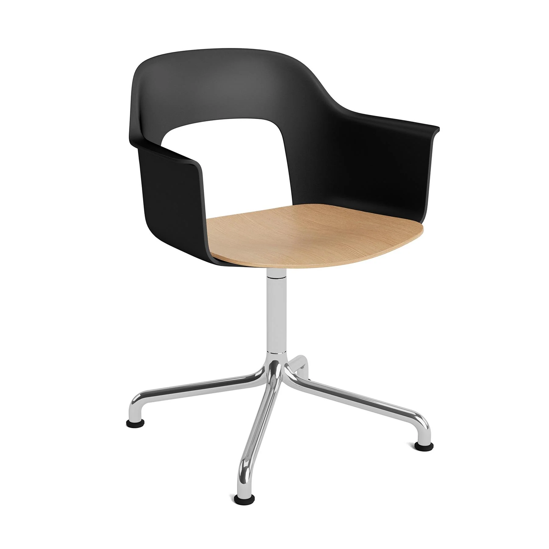 HAY Layout Armchair 252 with 4 Star Swivel Arc Base - Image 28