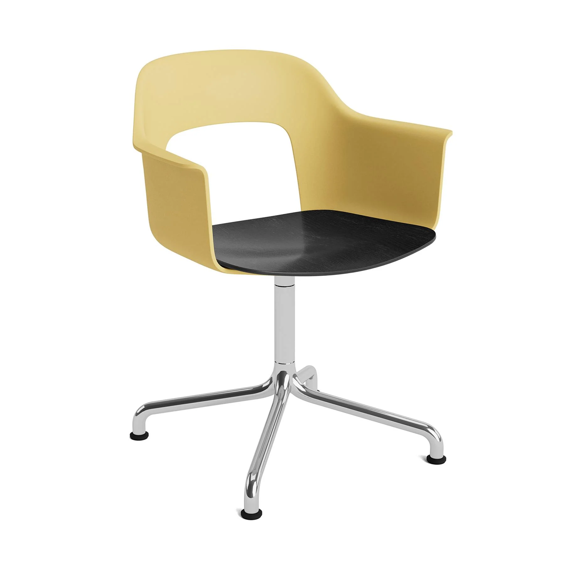 HAY Layout Armchair 252 with 4 Star Swivel Arc Base - Image 8