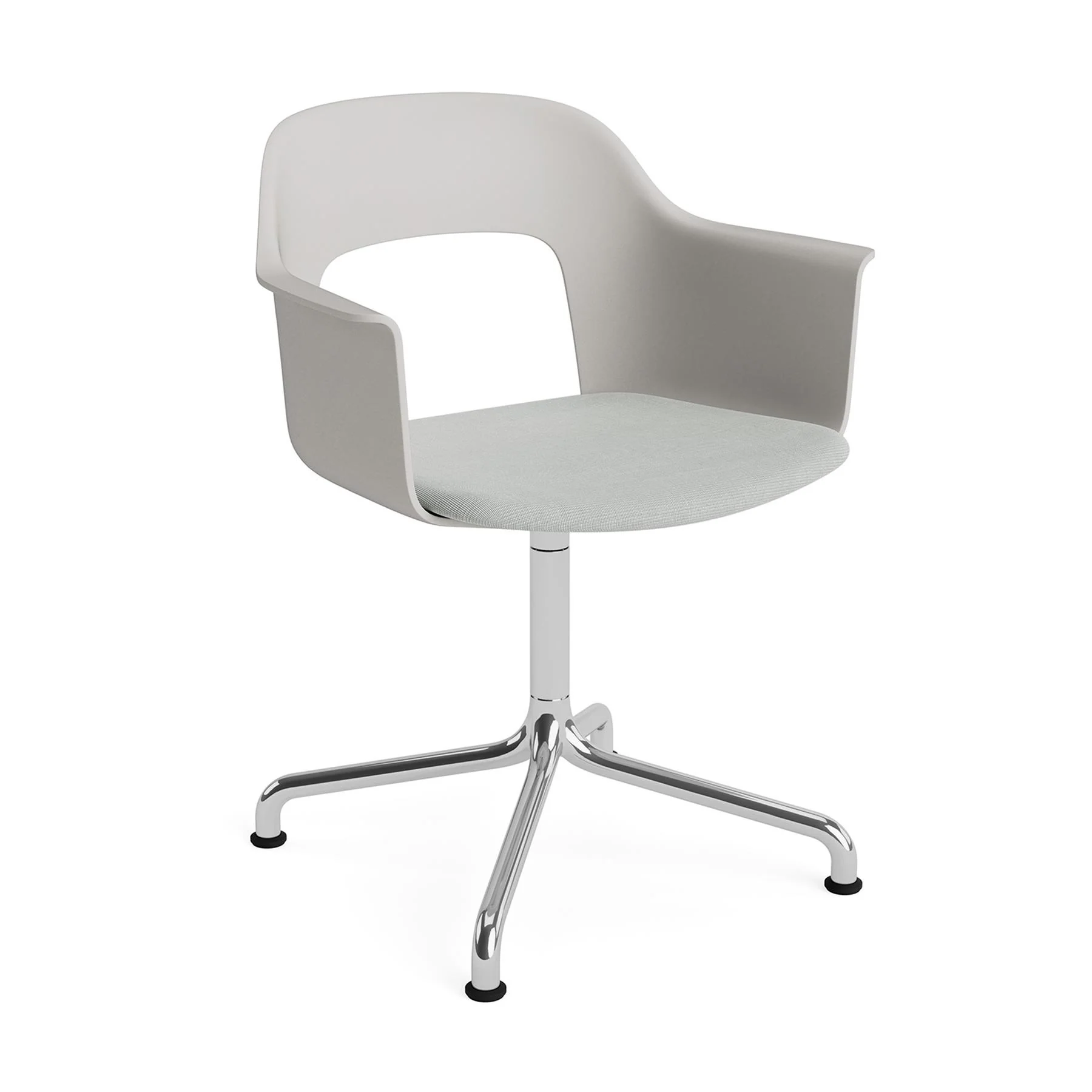 HAY Layout Armchair 253 with 4 Star Swivel Arc Base - Image 10