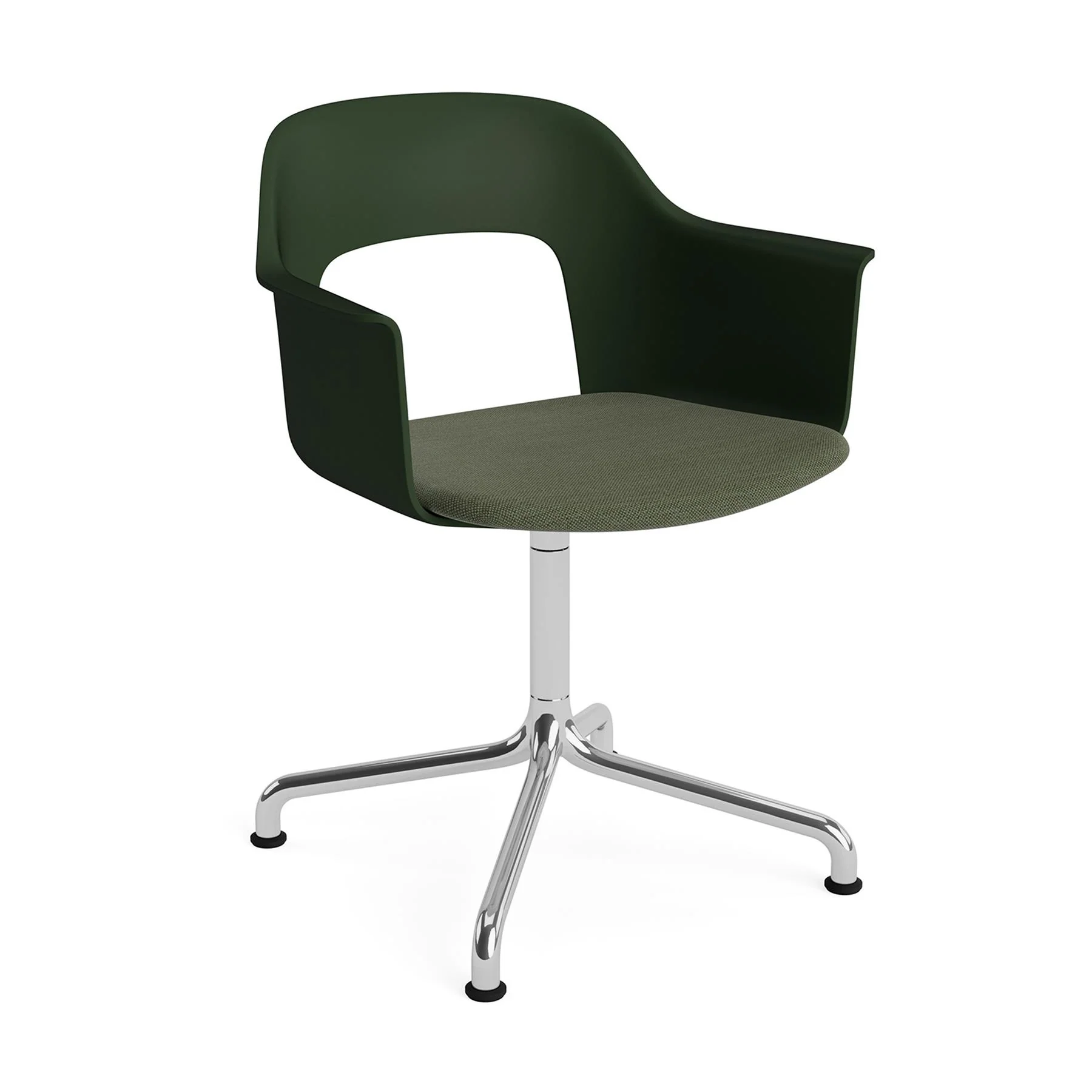 HAY Layout Armchair 253 with 4 Star Swivel Arc Base - Image 11