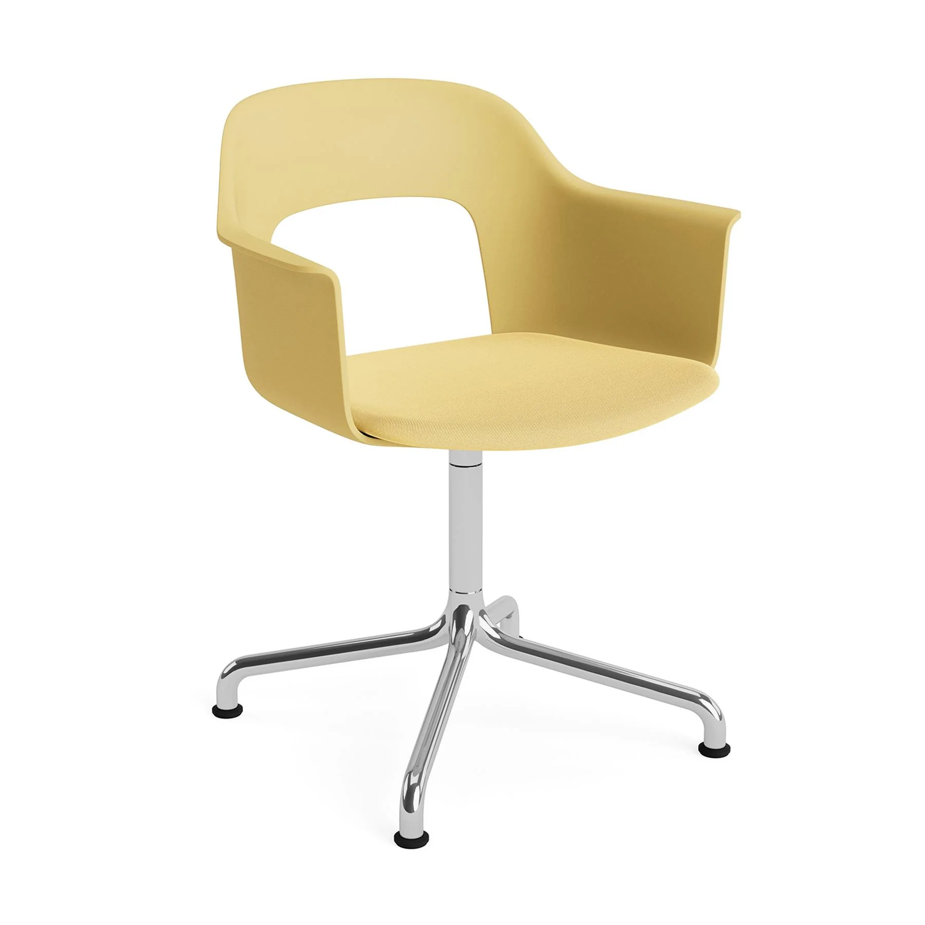 HAY Layout Armchair 253 with 4 Star Swivel Arc Base - Image 12