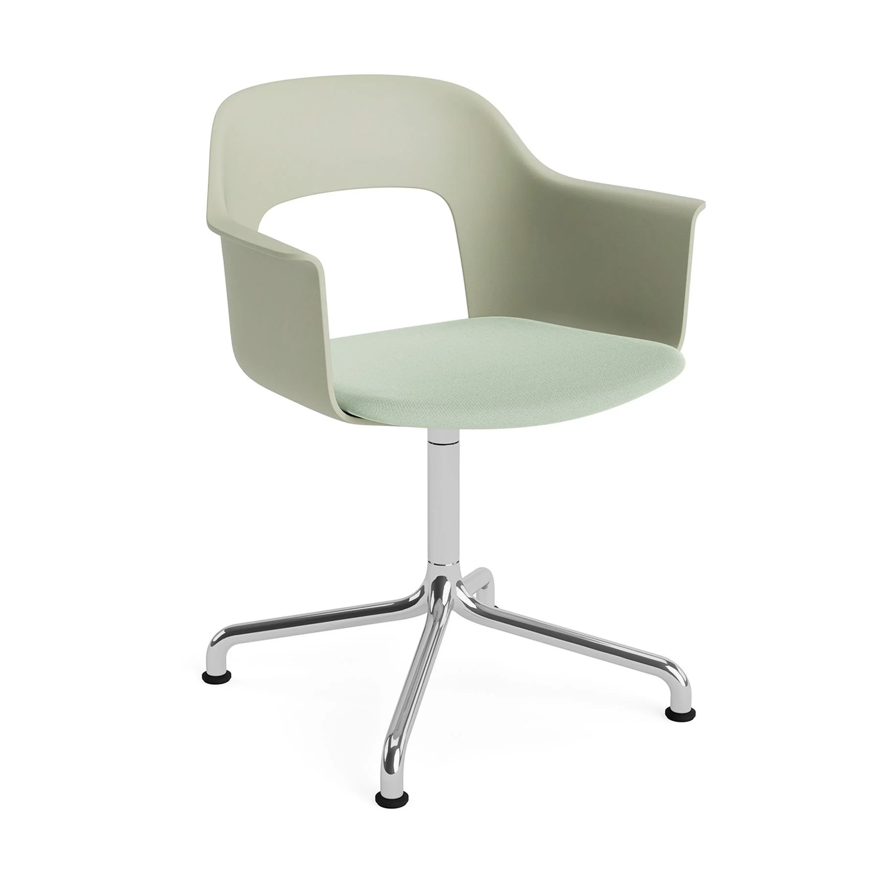 HAY Layout Armchair 253 with 4 Star Swivel Arc Base - Image 13