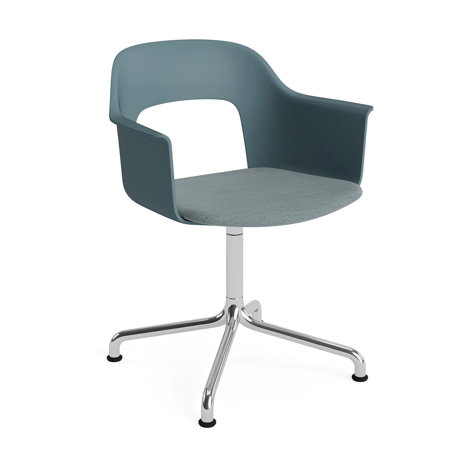 HAY Layout Armchair 253 with 4 Star Swivel Arc Base - Image 17