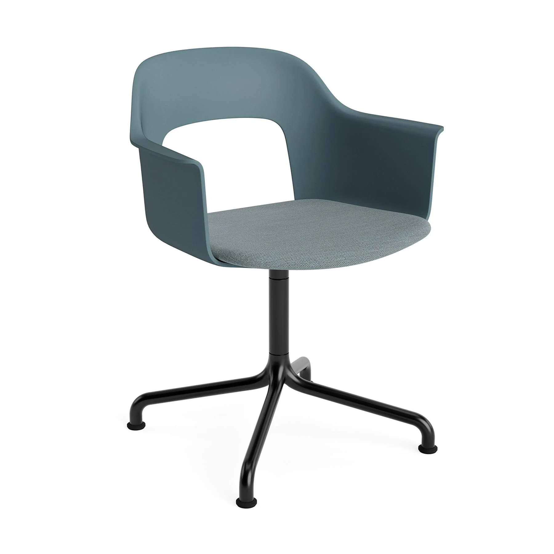 HAY Layout Armchair 253 with 4 Star Swivel Arc Base - Image 7
