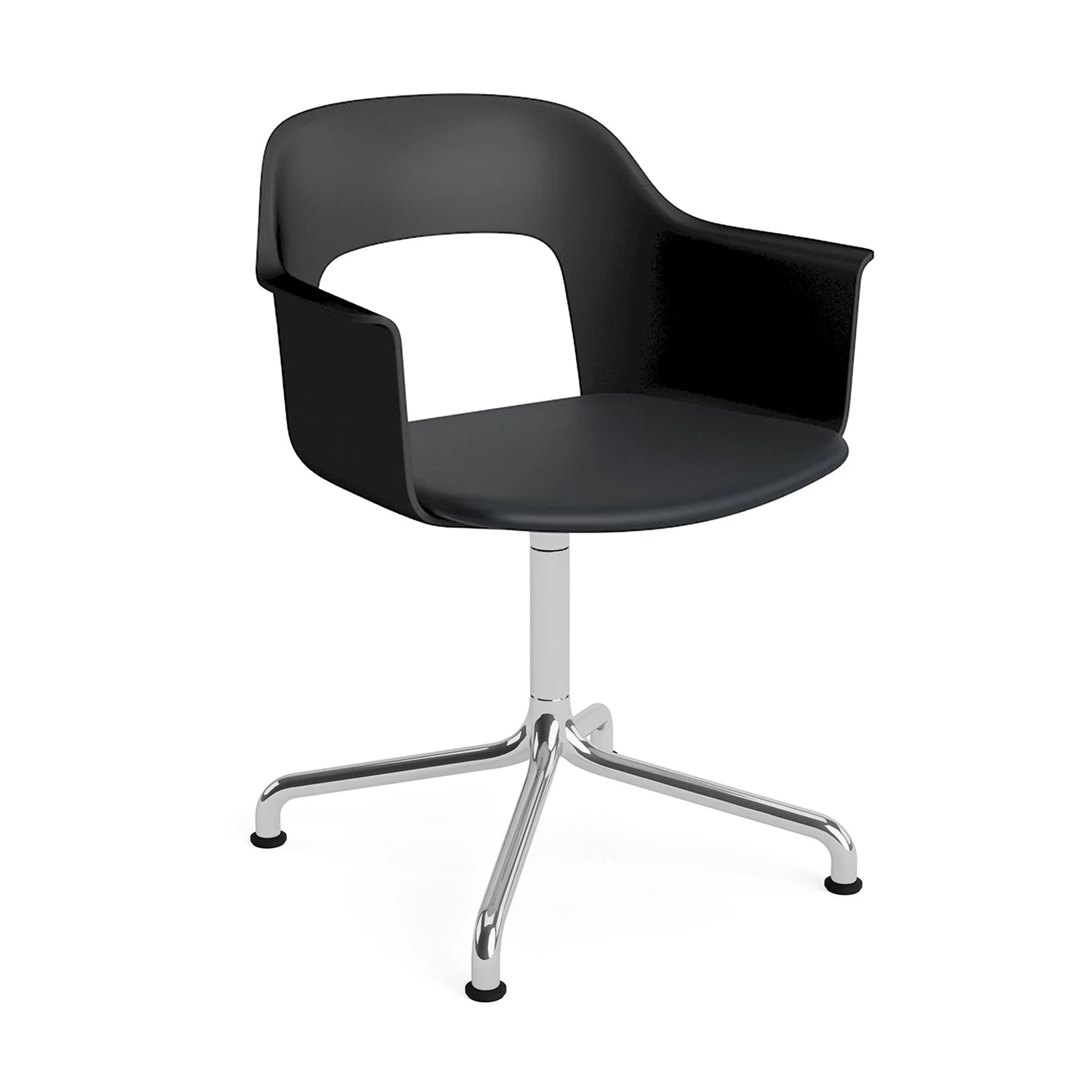 HAY Layout Armchair 253 with 4 Star Swivel Arc Base - Image 8