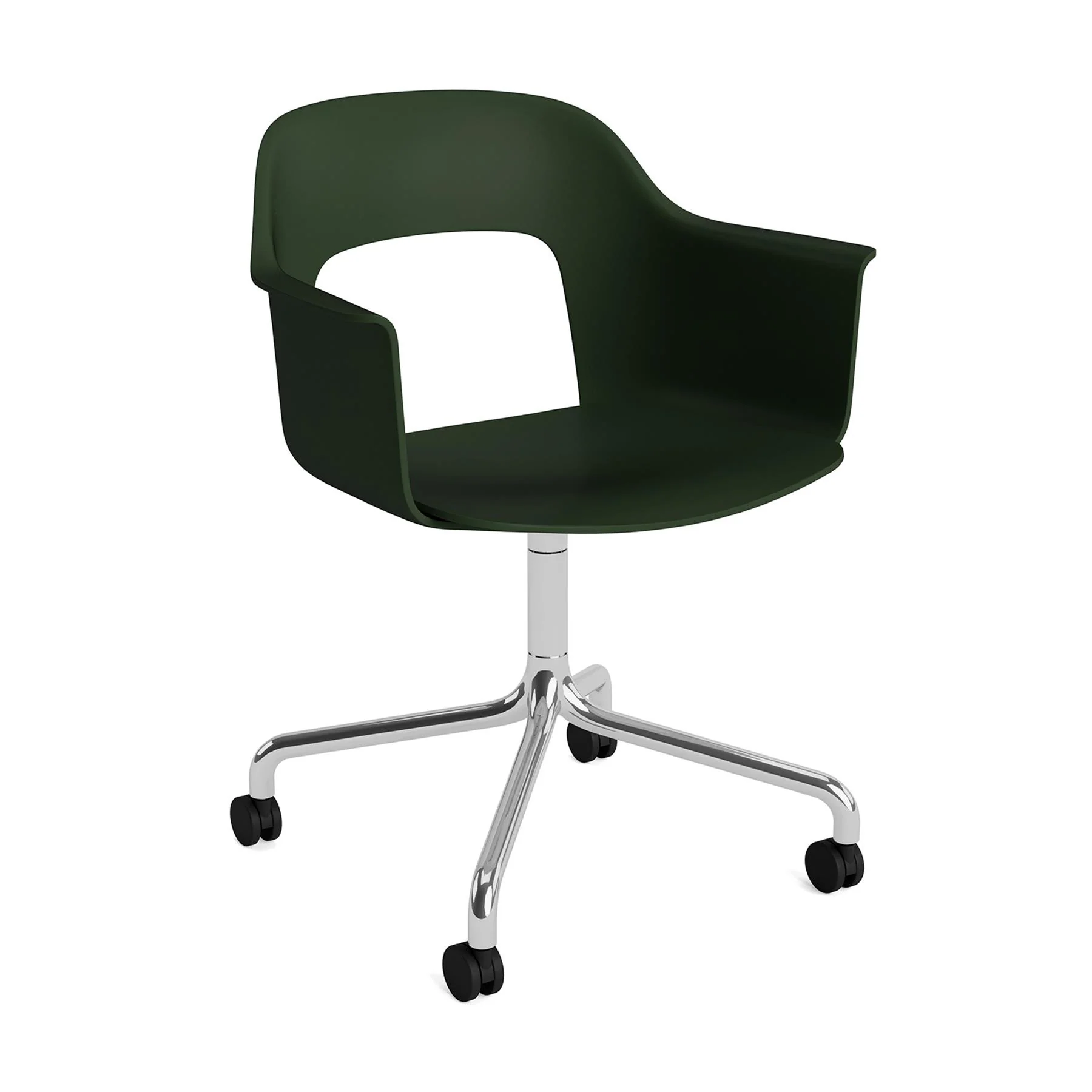 HAY Layout Armchair 261 with 4 Star Swivel Wheel Base - Image 11