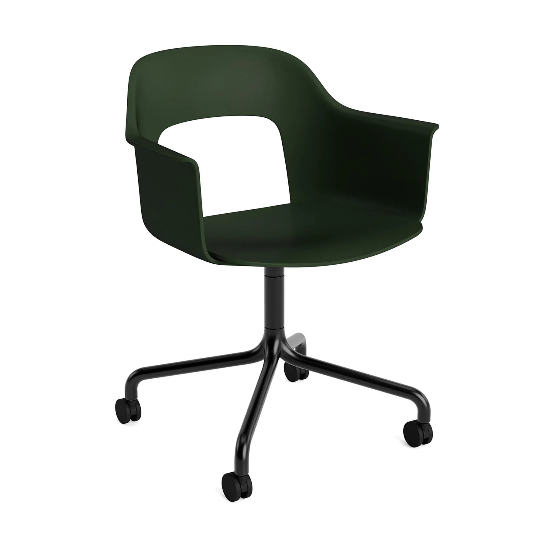 HAY Layout Armchair 261 with 4 Star Swivel Wheel Base - Image 13