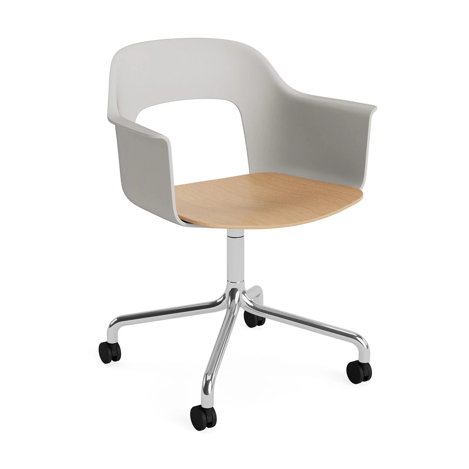 HAY Layout Armchair 262 with 4 Star Swivel Wheel Base - Image 10