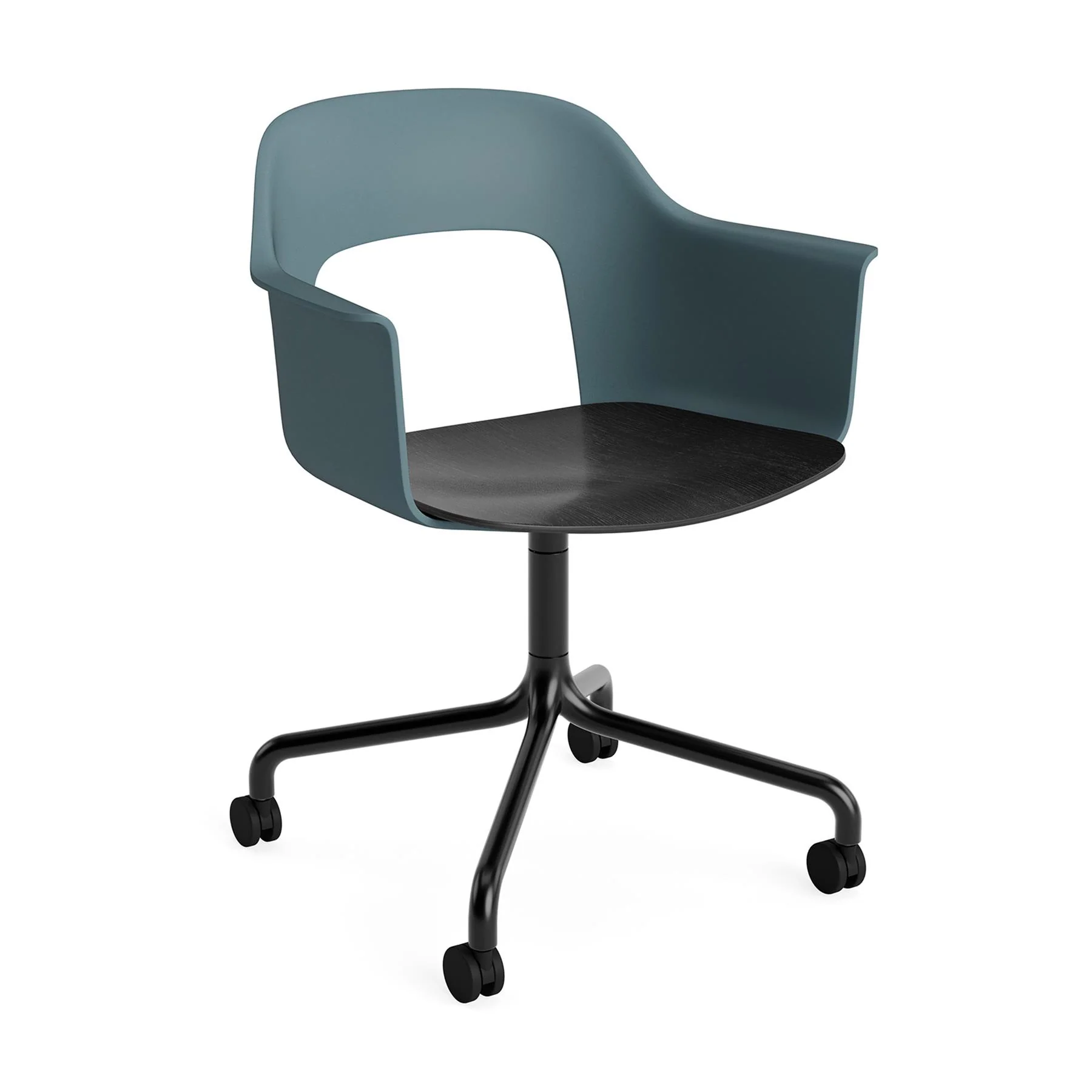 HAY Layout Armchair 262 with 4 Star Swivel Wheel Base - Image 35