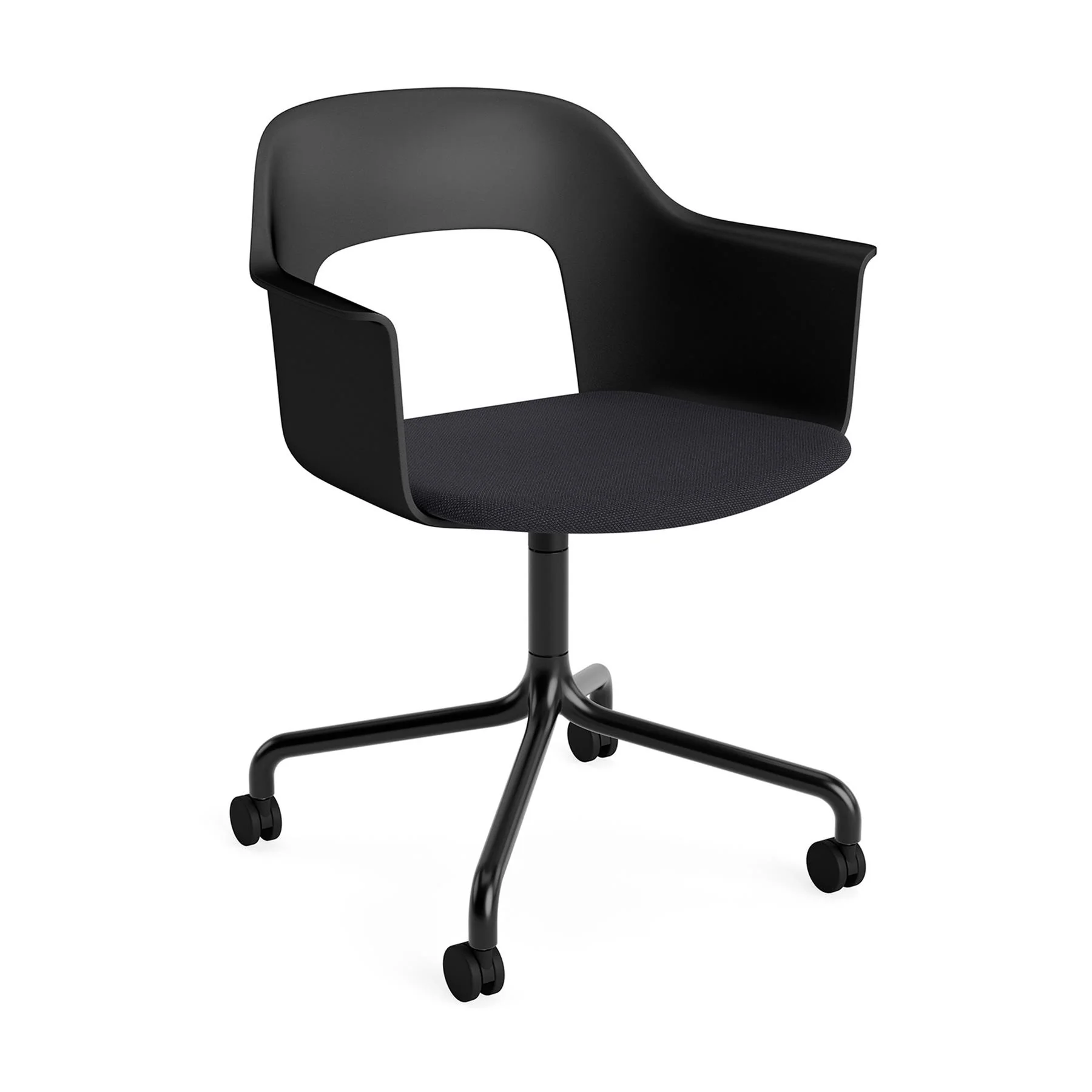 HAY Layout Armchair 263 with 4 Star Swivel Wheel Base - Image 5