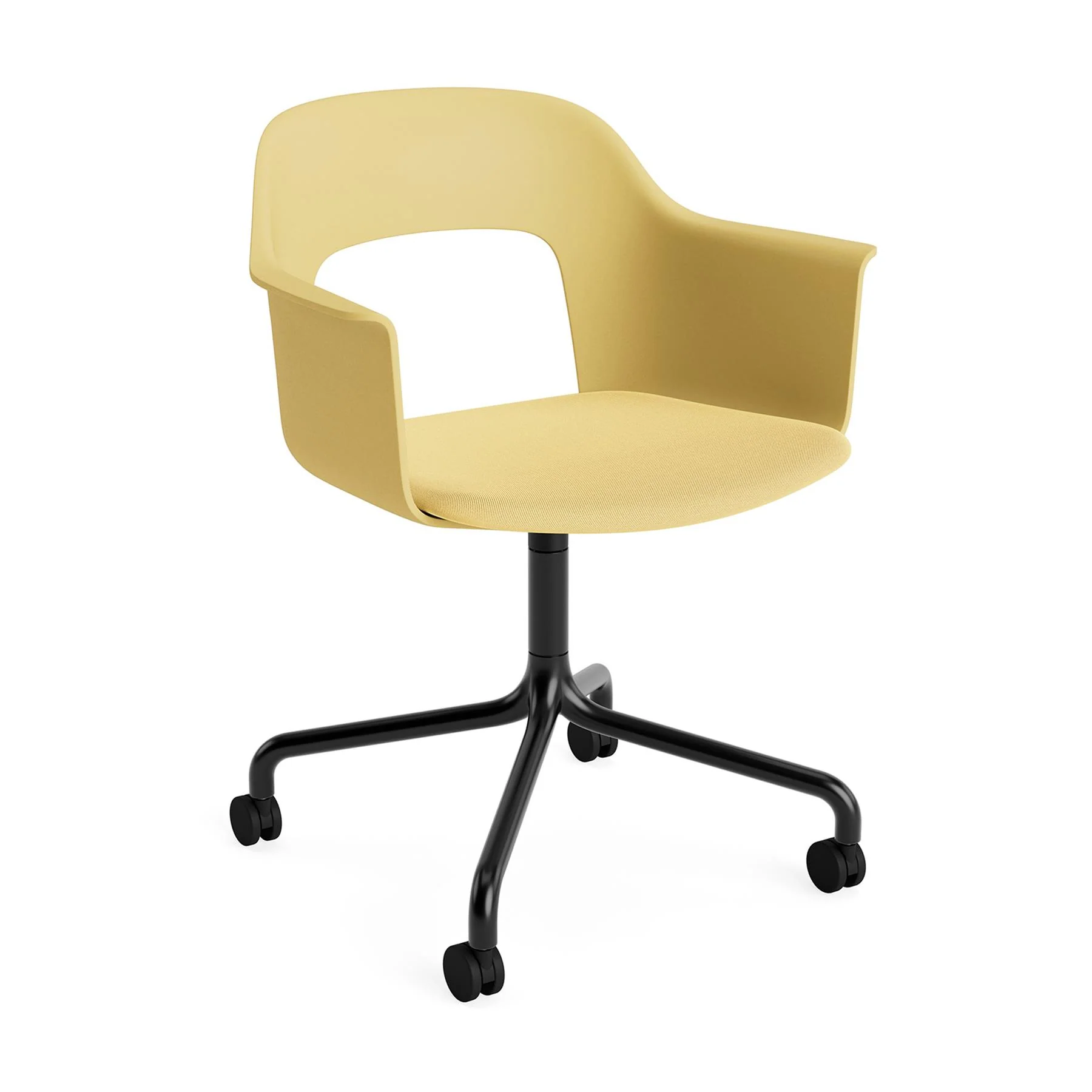 HAY Layout Armchair 263 with 4 Star Swivel Wheel Base - Image 6