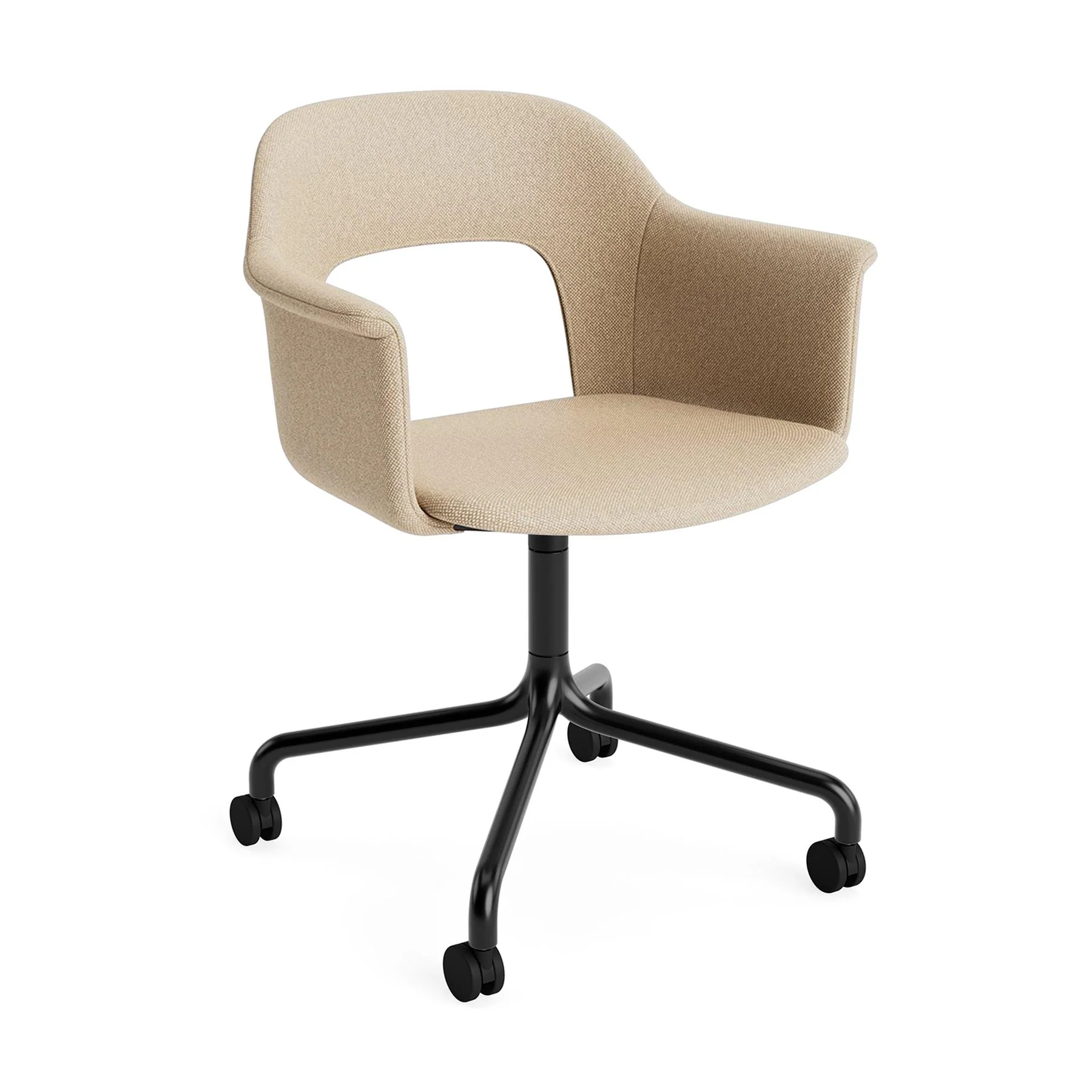 HAY Layout Armchair 264 with 4 Star Arc Swivel Wheel Base - Image 3