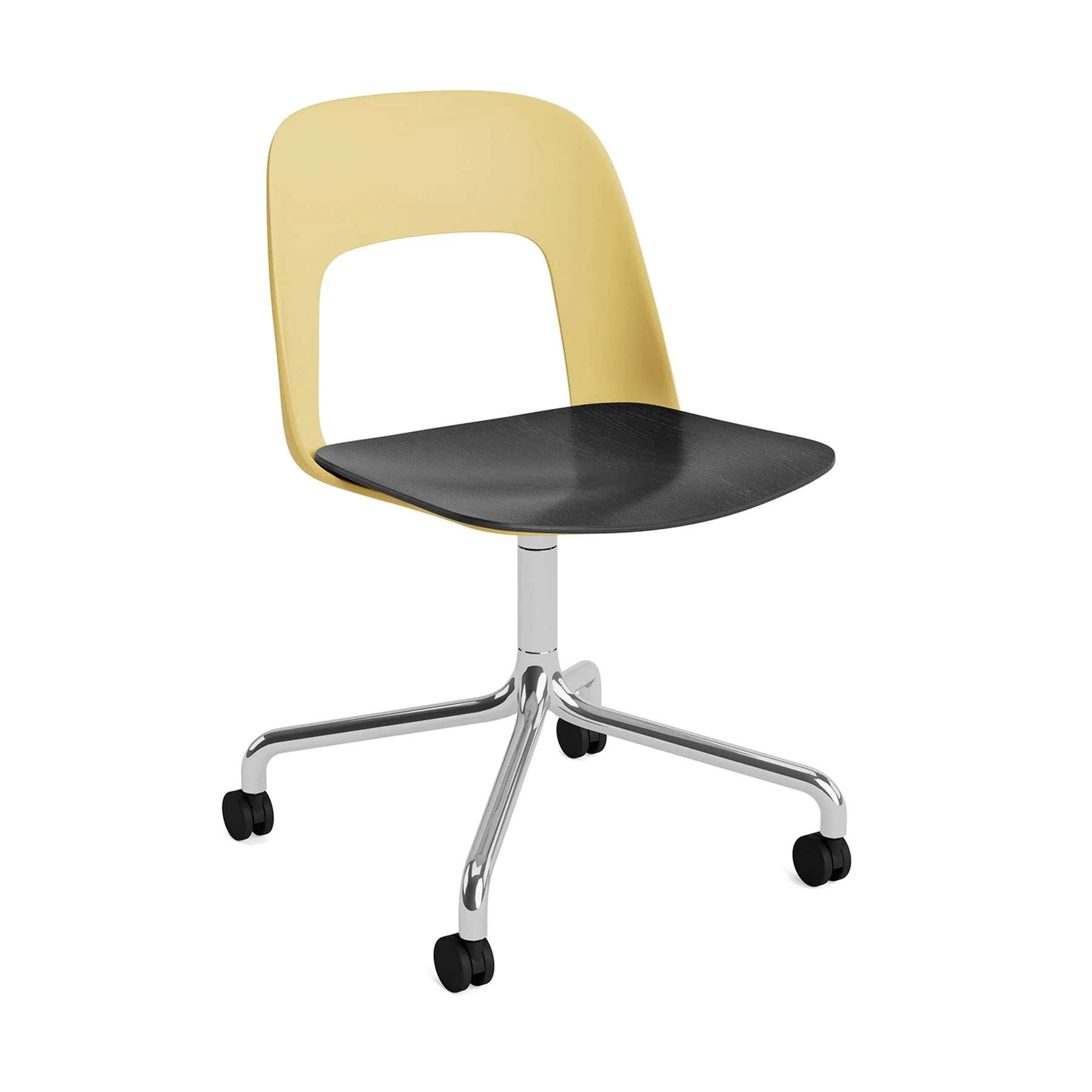HAY Layout Chair 162 with 4 Star Swivel Wheel Base - Image 3