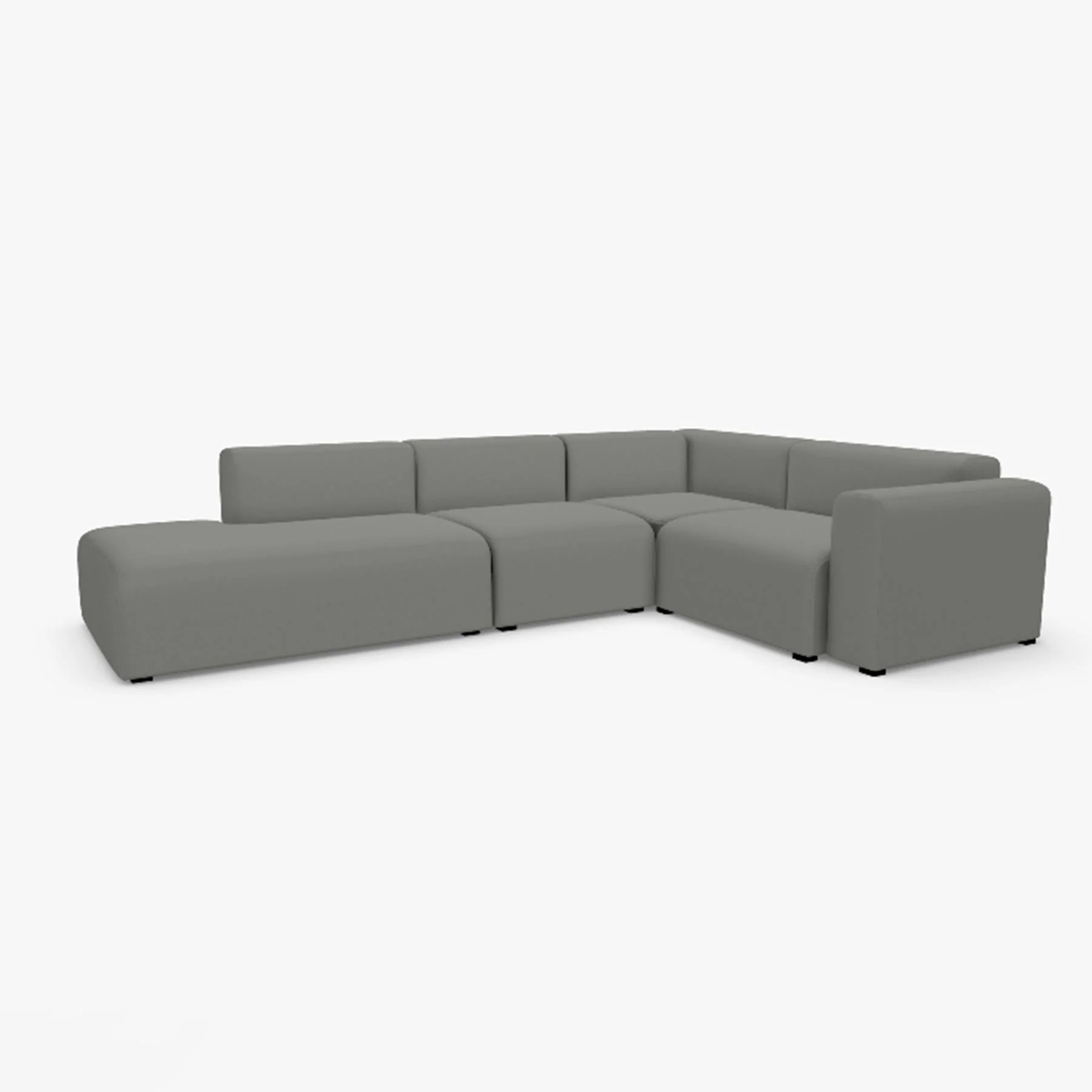 HAY Mags Corner Sofa 3+ Seater Combination 2 Left - Image 18