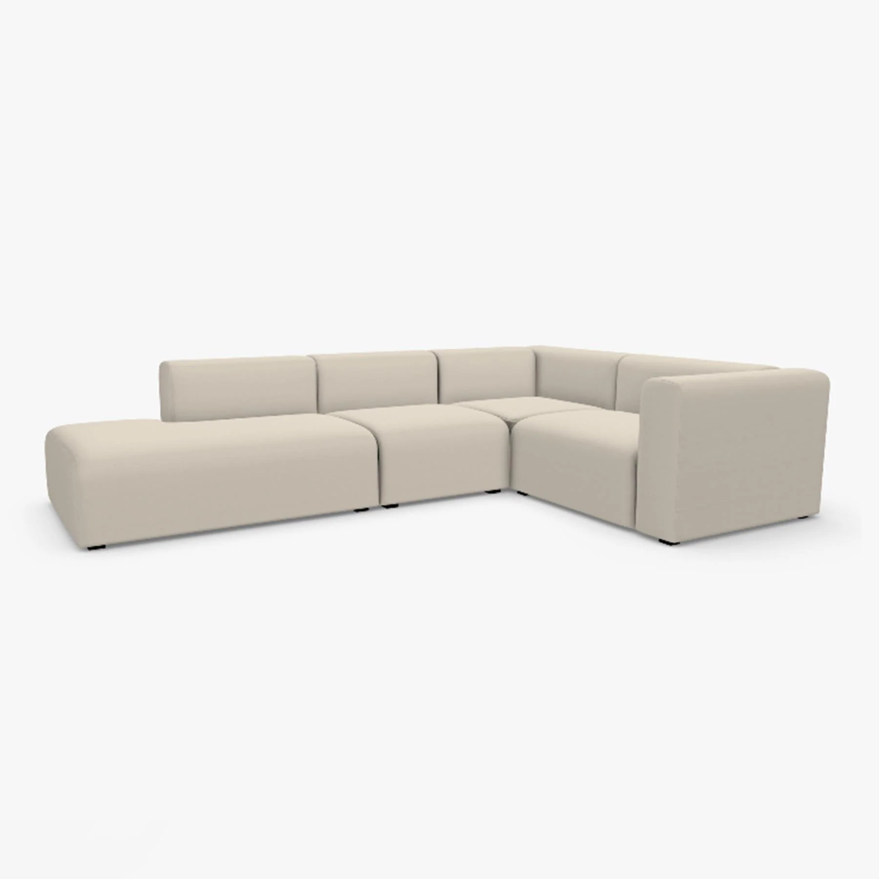 HAY Mags Corner Sofa 3+ Seater Combination 2 Left - Image 29