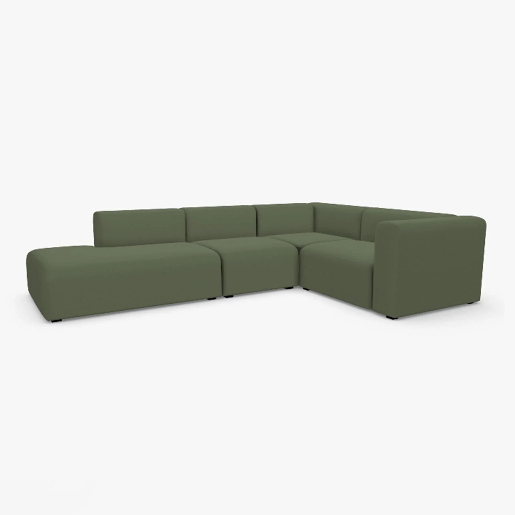 HAY Mags Corner Sofa 3+ Seater Combination 2 Left - Image 36