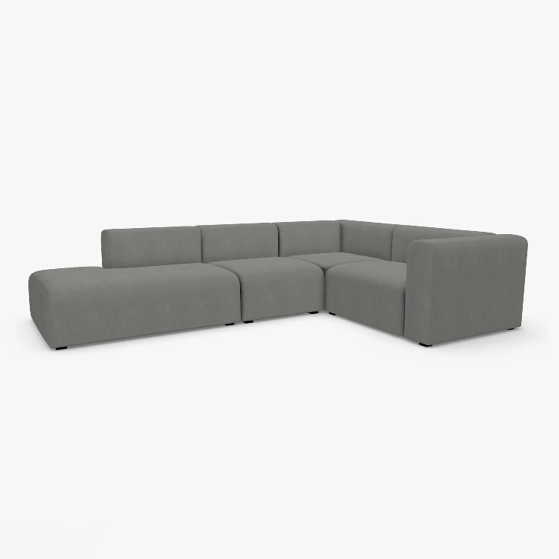 HAY Mags Corner Sofa 3+ Seater Combination 2 Left - Image 47