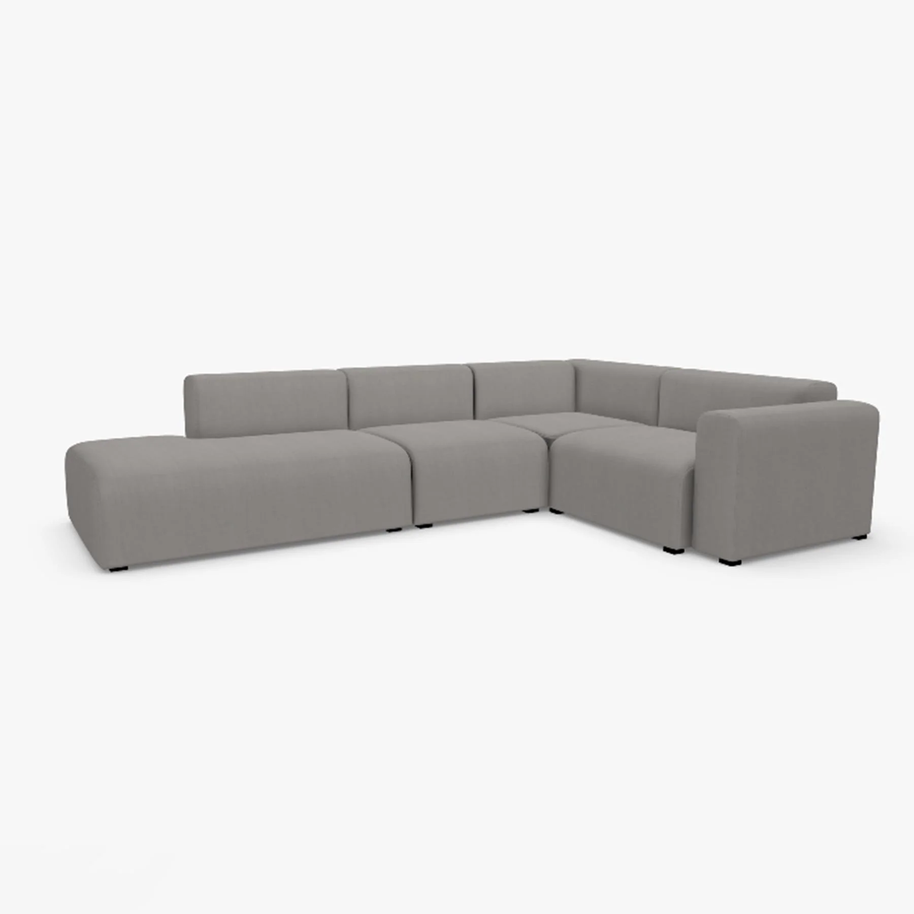 HAY Mags Corner Sofa 3+ Seater Combination 2 Left - Image 52