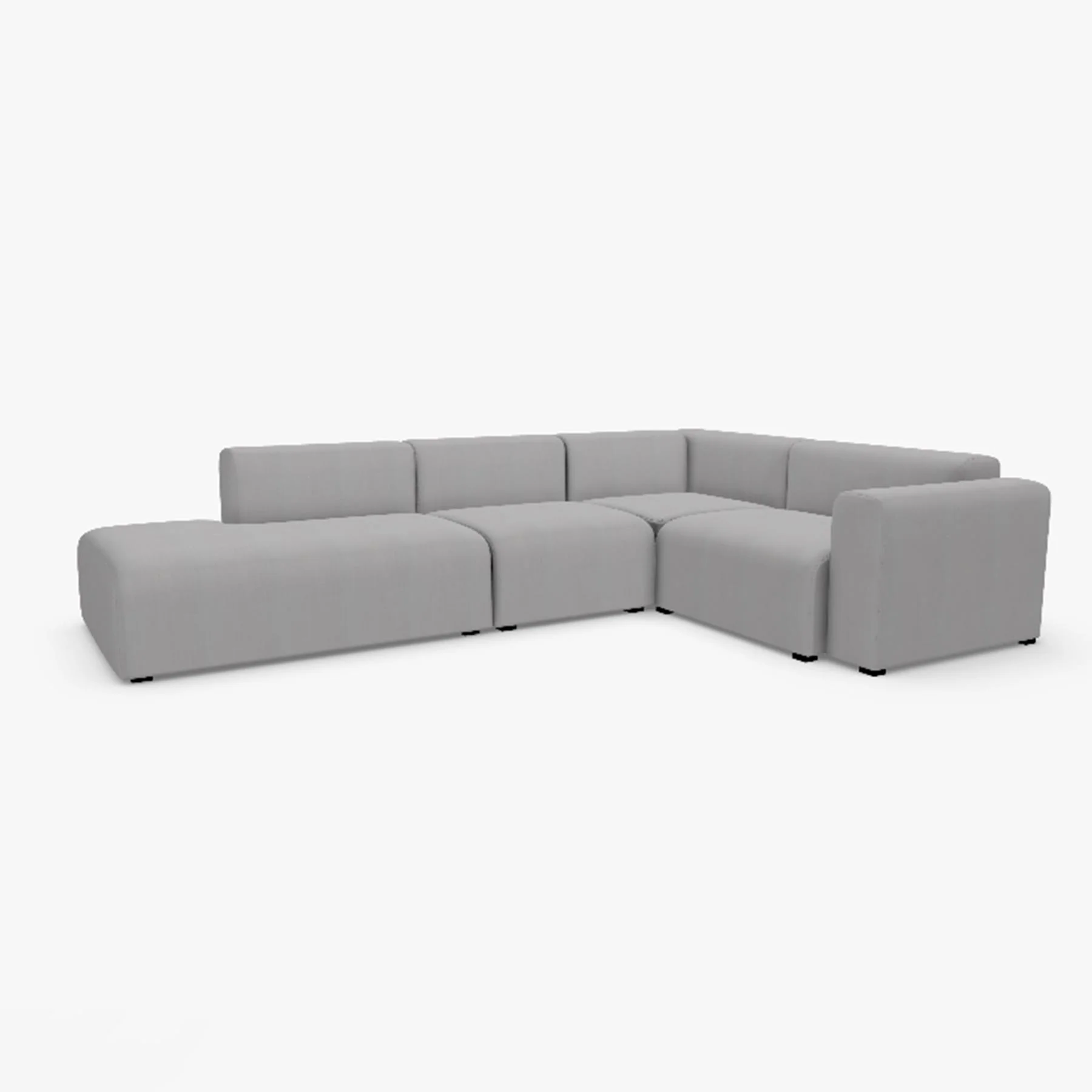 HAY Mags Corner Sofa 3+ Seater Combination 2 Left - Image 62