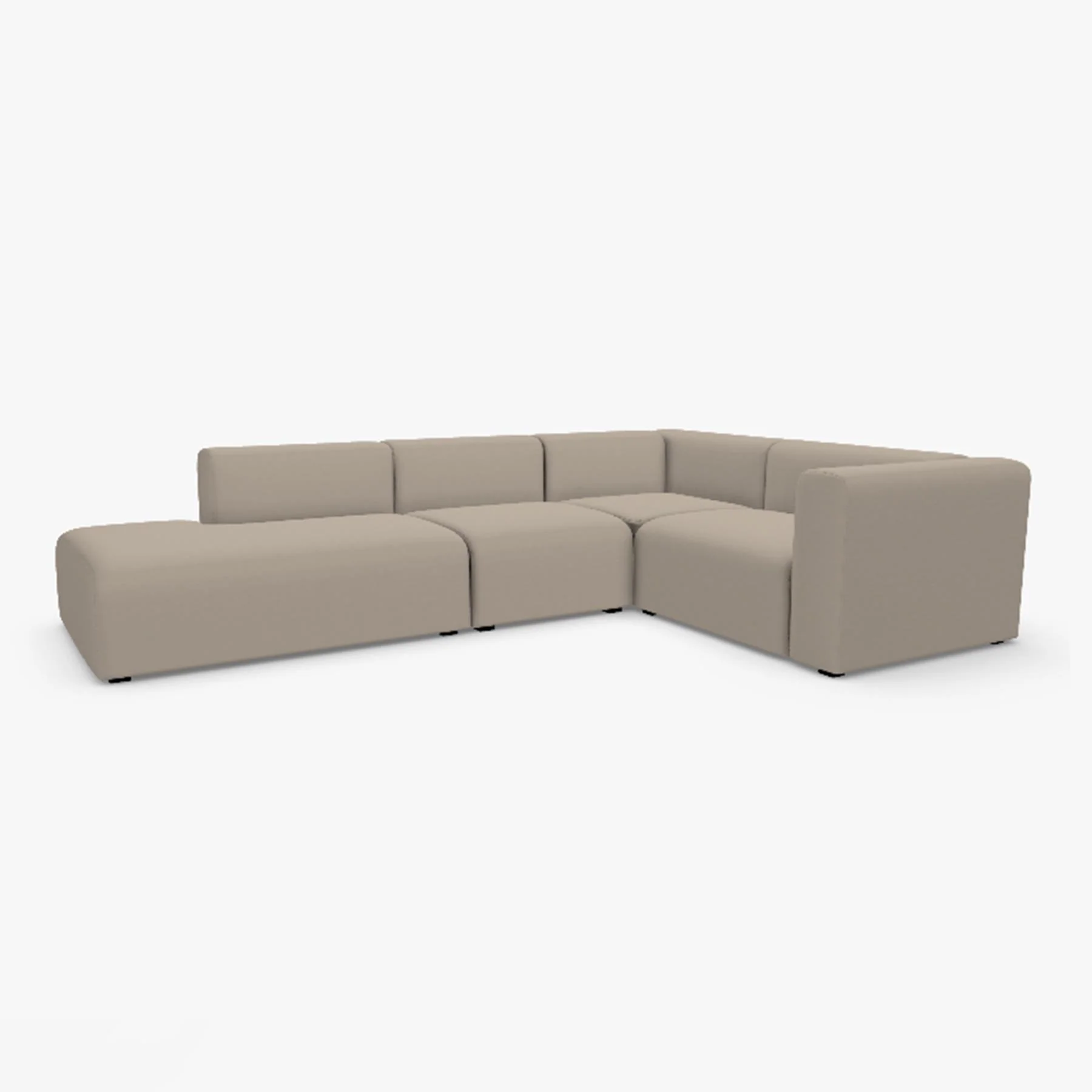 HAY Mags Corner Sofa 3+ Seater Combination 2 Left - Image 70
