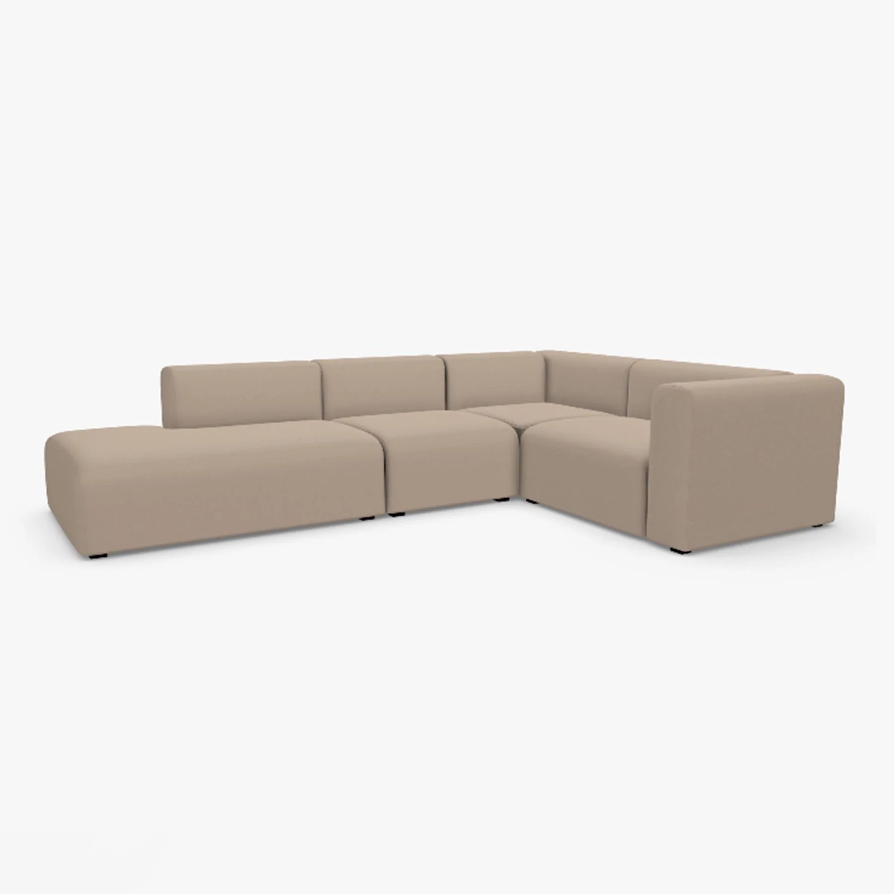HAY Mags Corner Sofa 3+ Seater Combination 2 Left - Image 88