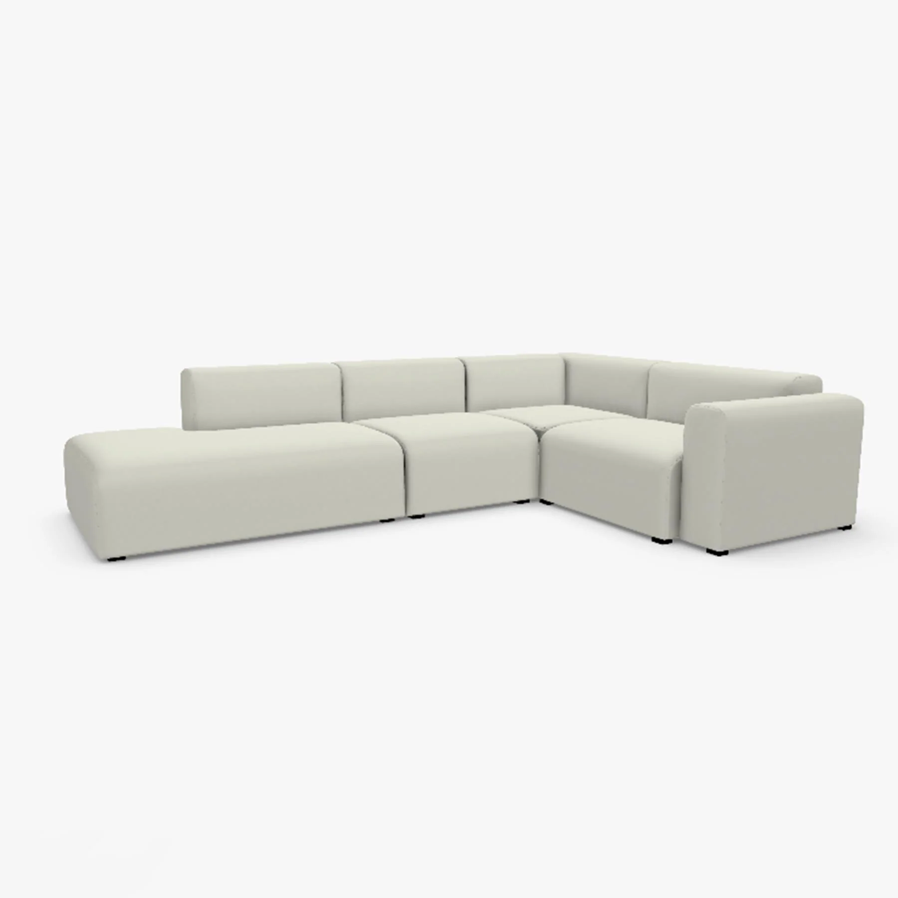 HAY Mags Corner Sofa 3+ Seater Combination 2 Left - Image 92