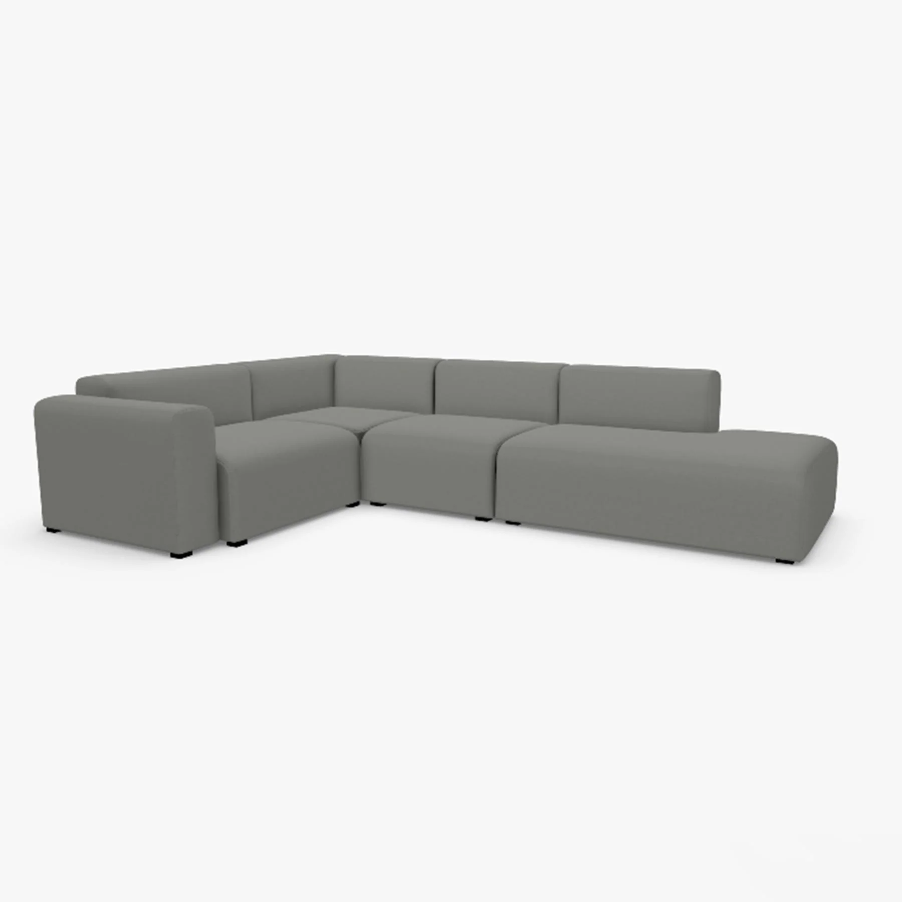 HAY Mags Corner Sofa 3+ Seater Combination 2 Right - Image 38