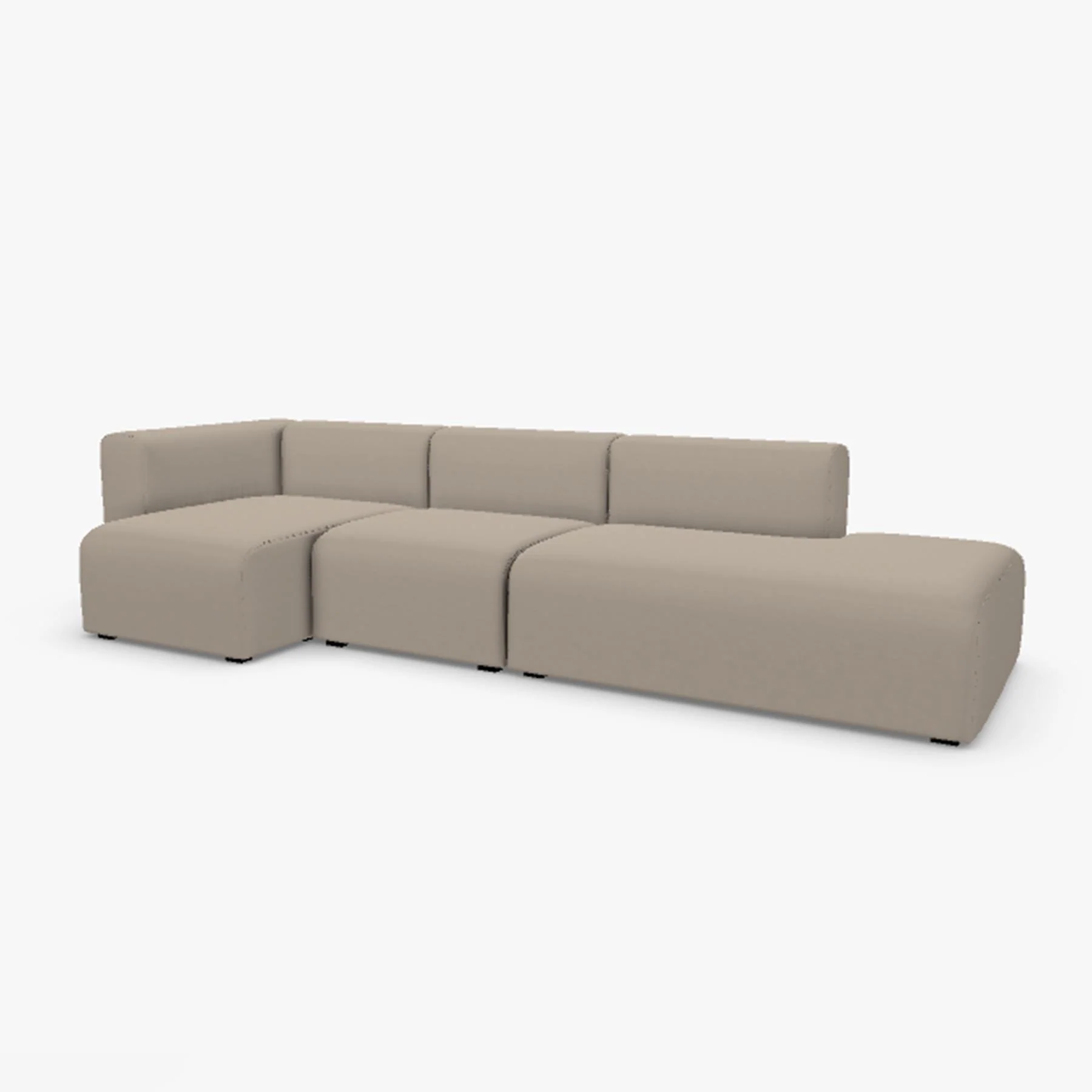 HAY Mags Sofa 3+ Seater Combination 3 Left - Image 64