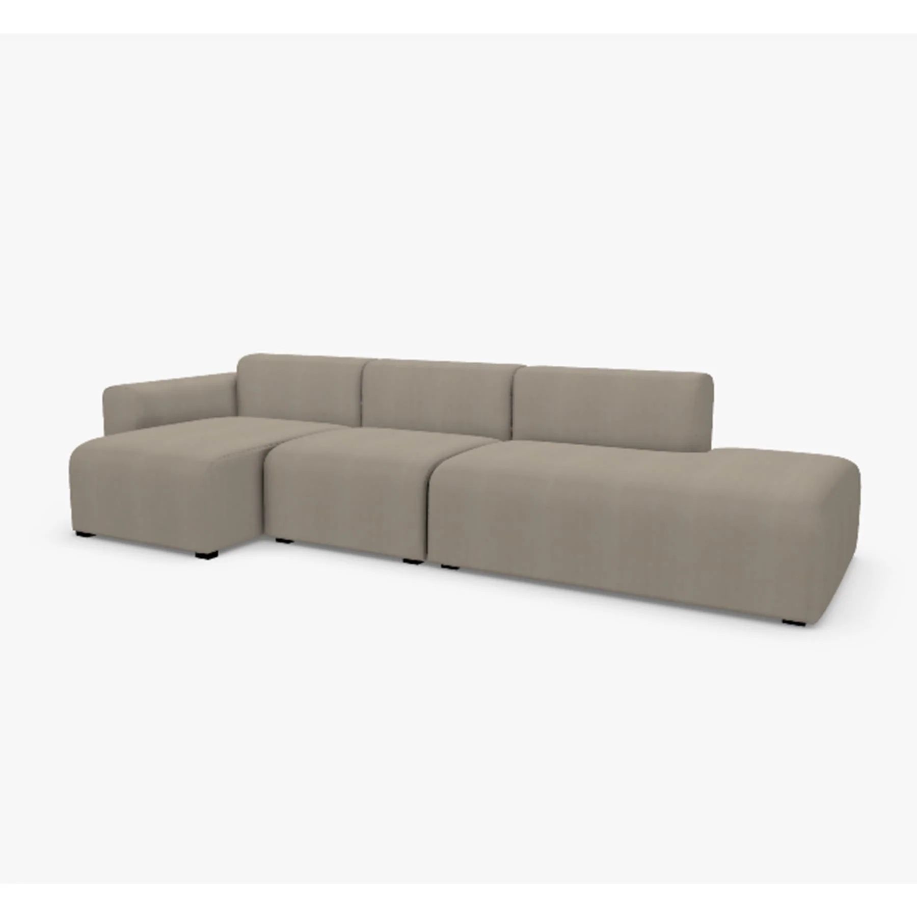 HAY Mags Sofa 3+ Seater Combination 3 Left - Image 71